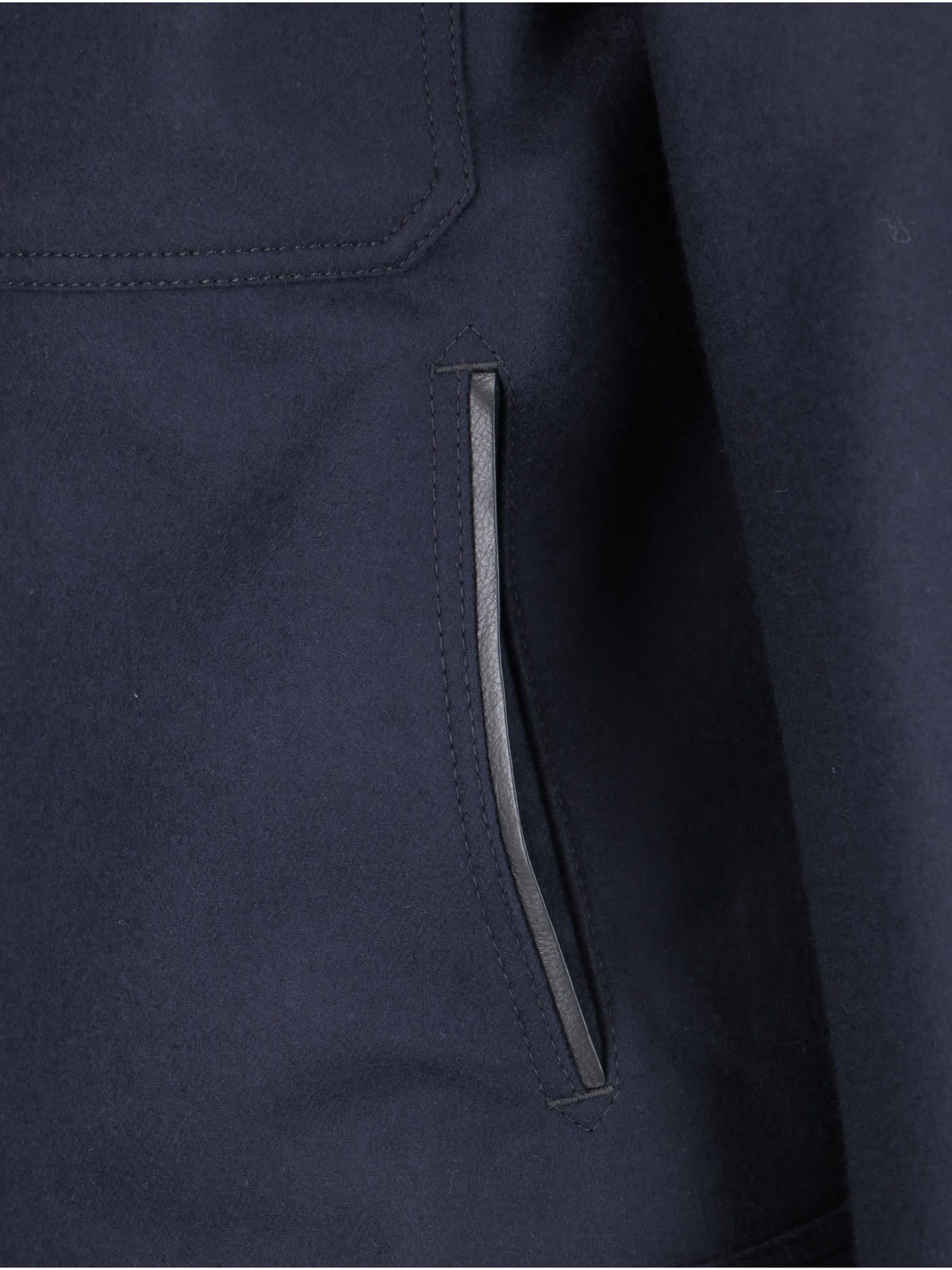 Shop Tom Ford Zip Tech Jacket In Blue