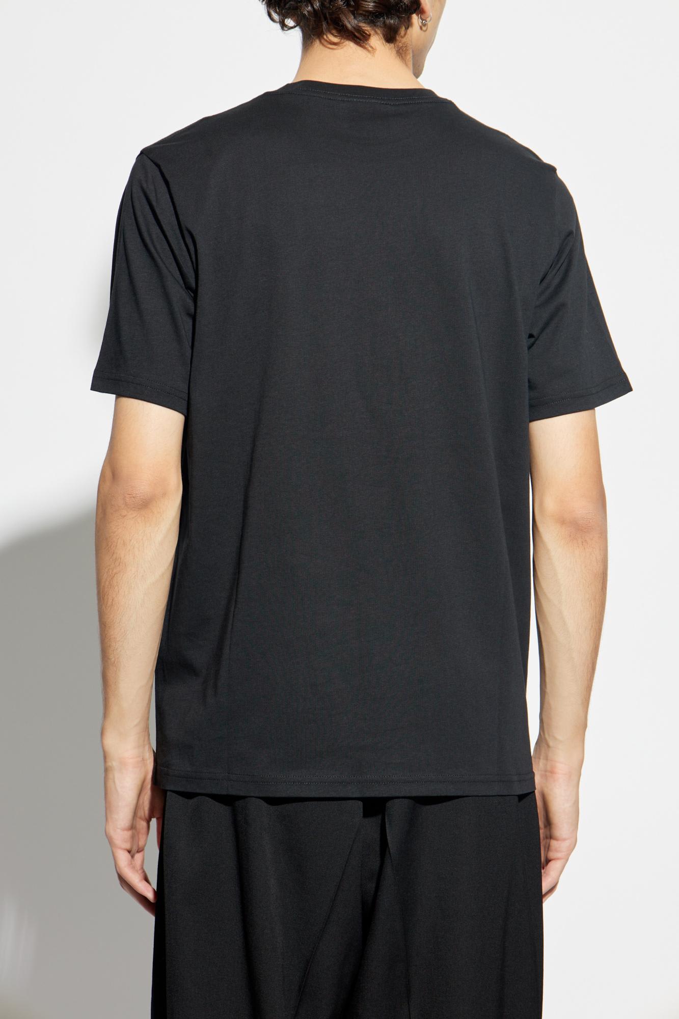 Shop Ps By Paul Smith Ps Paul Smith Printed T-shirt In Black