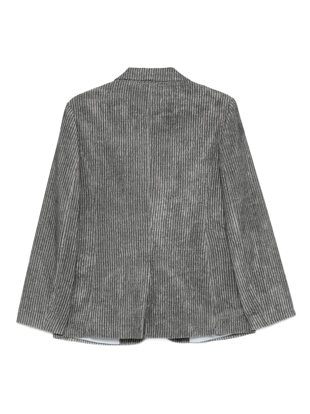 Alysi Single-breasted Jacket In Gray