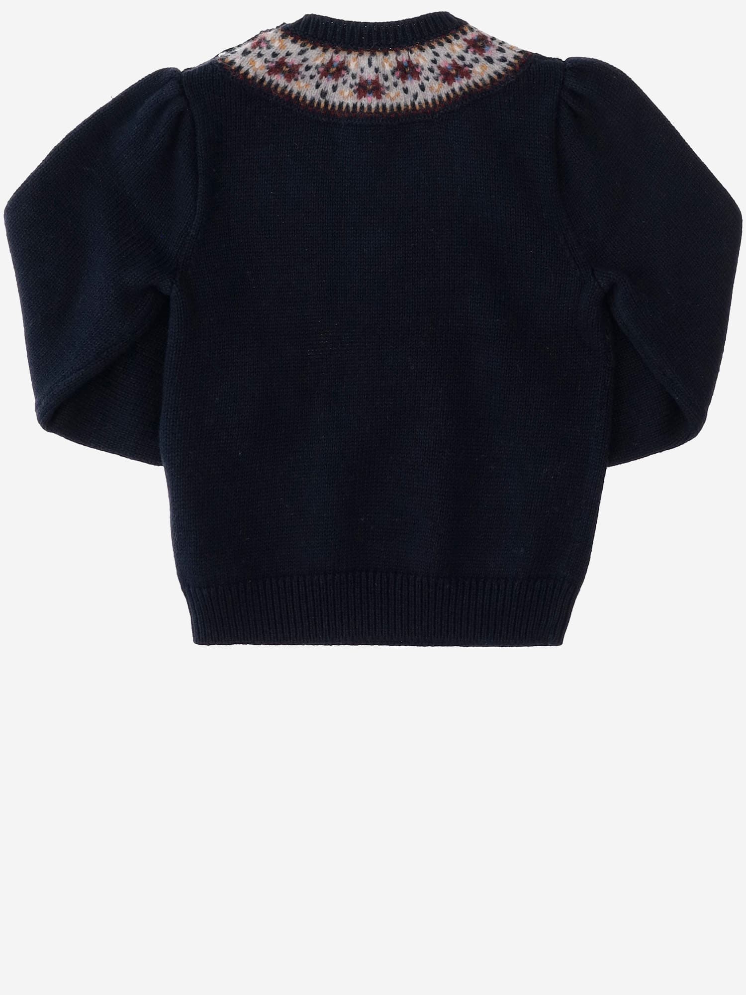 Polo Ralph Lauren Intarsia-knit Sweater In Navy