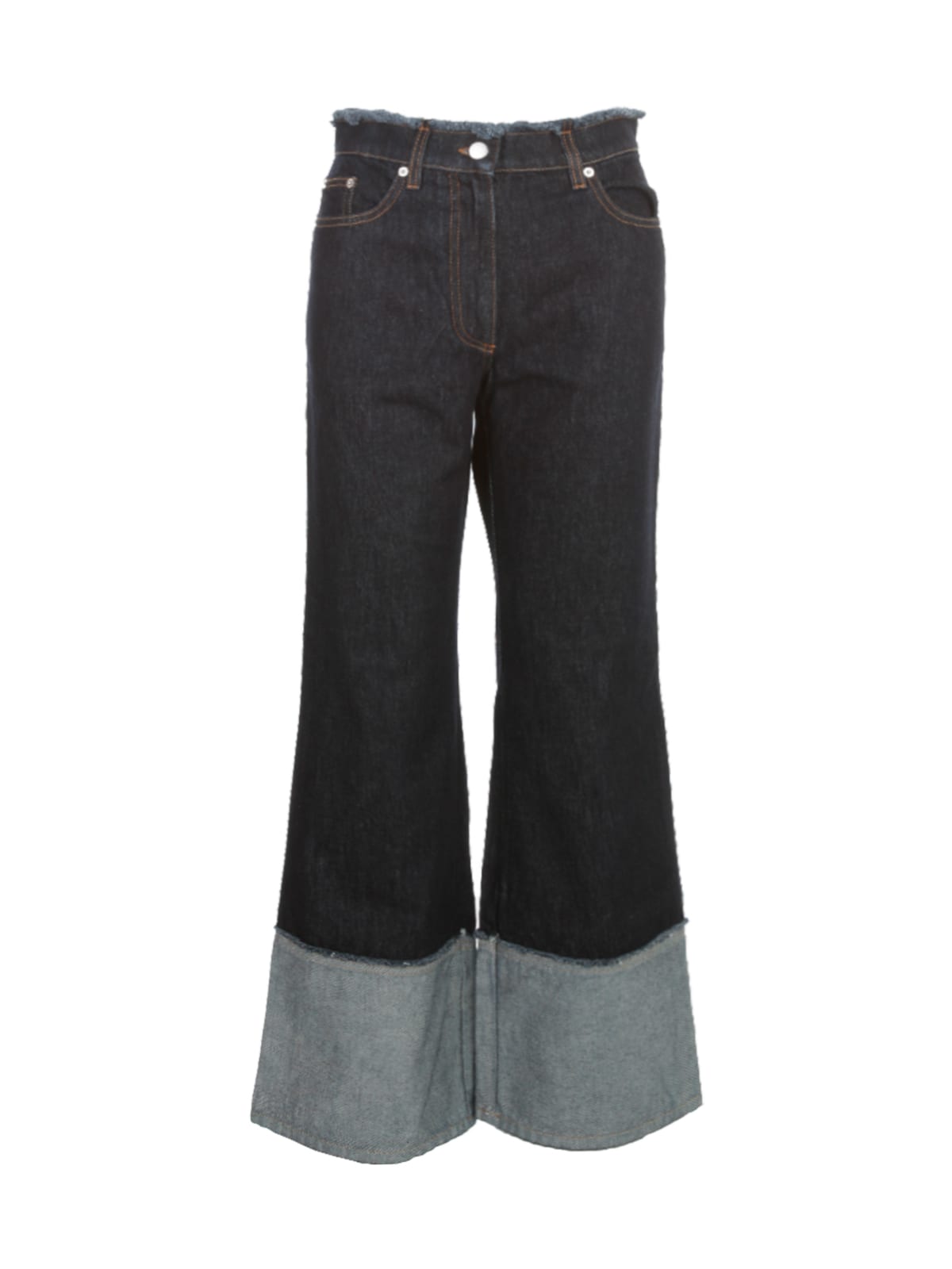 J.W. Anderson Flared Raw Edge Jeans