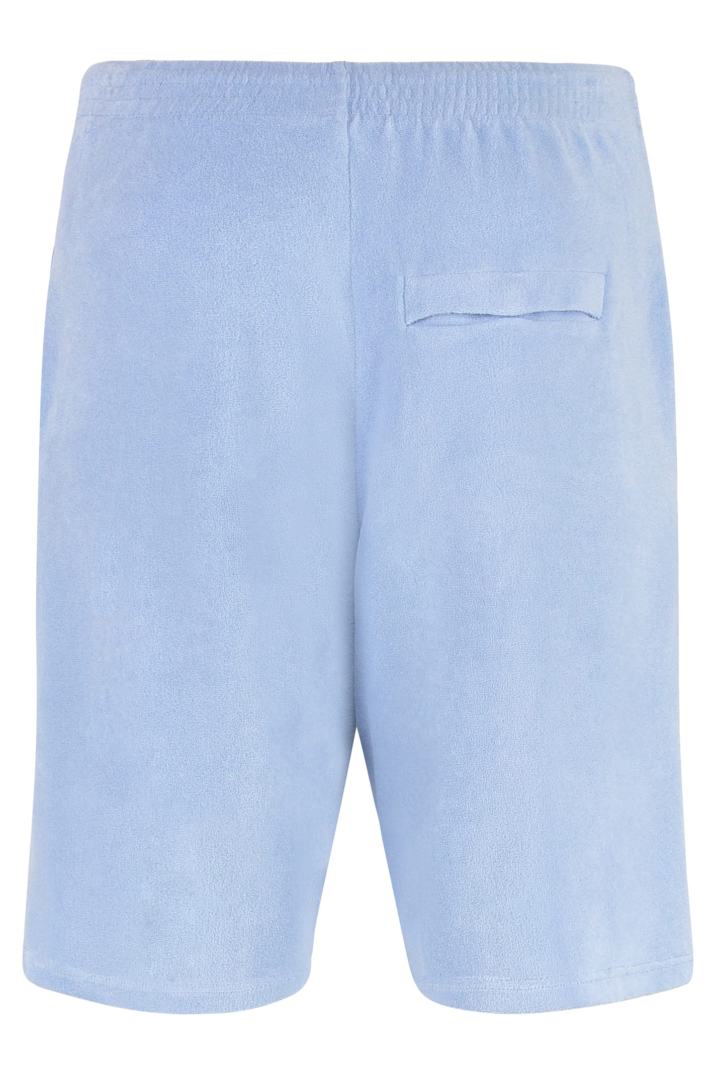 Martine Rose Powder Blue Terry Bermuda Shorts In Multi