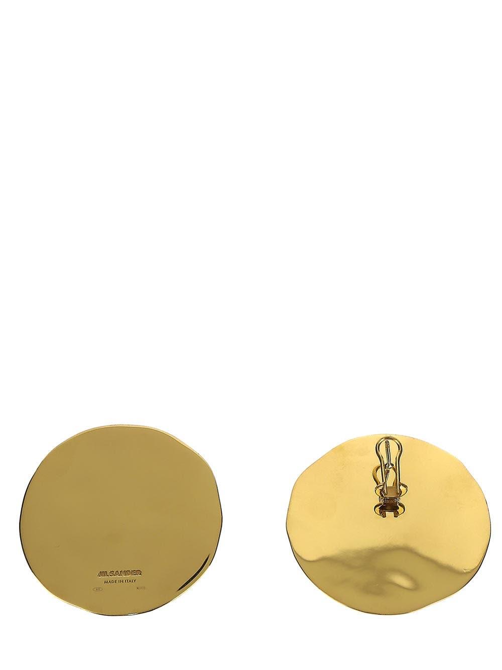Jil Sander Chain Watch Earrings