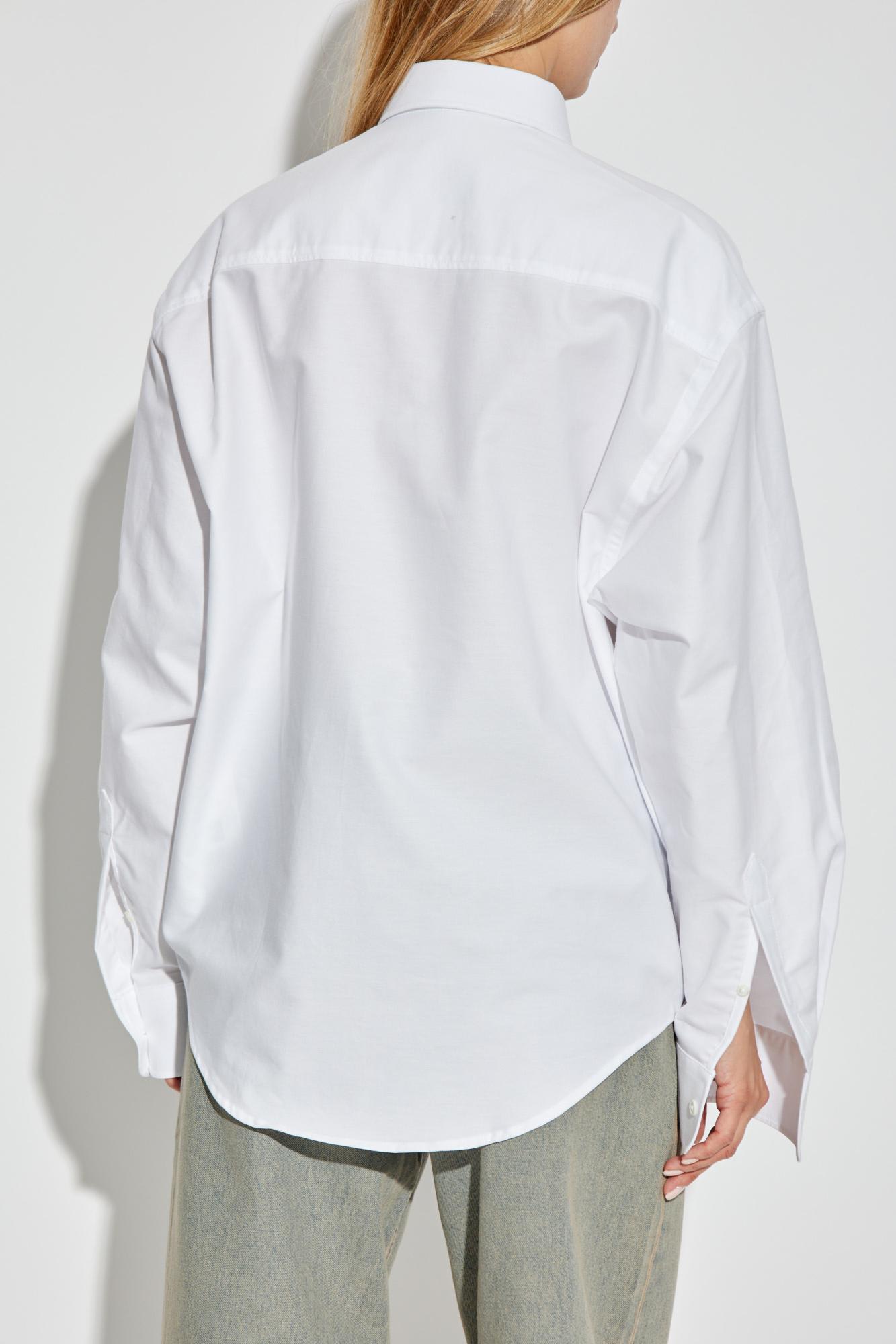Ami Alexandre Mattiussi Shirt With Logo In White