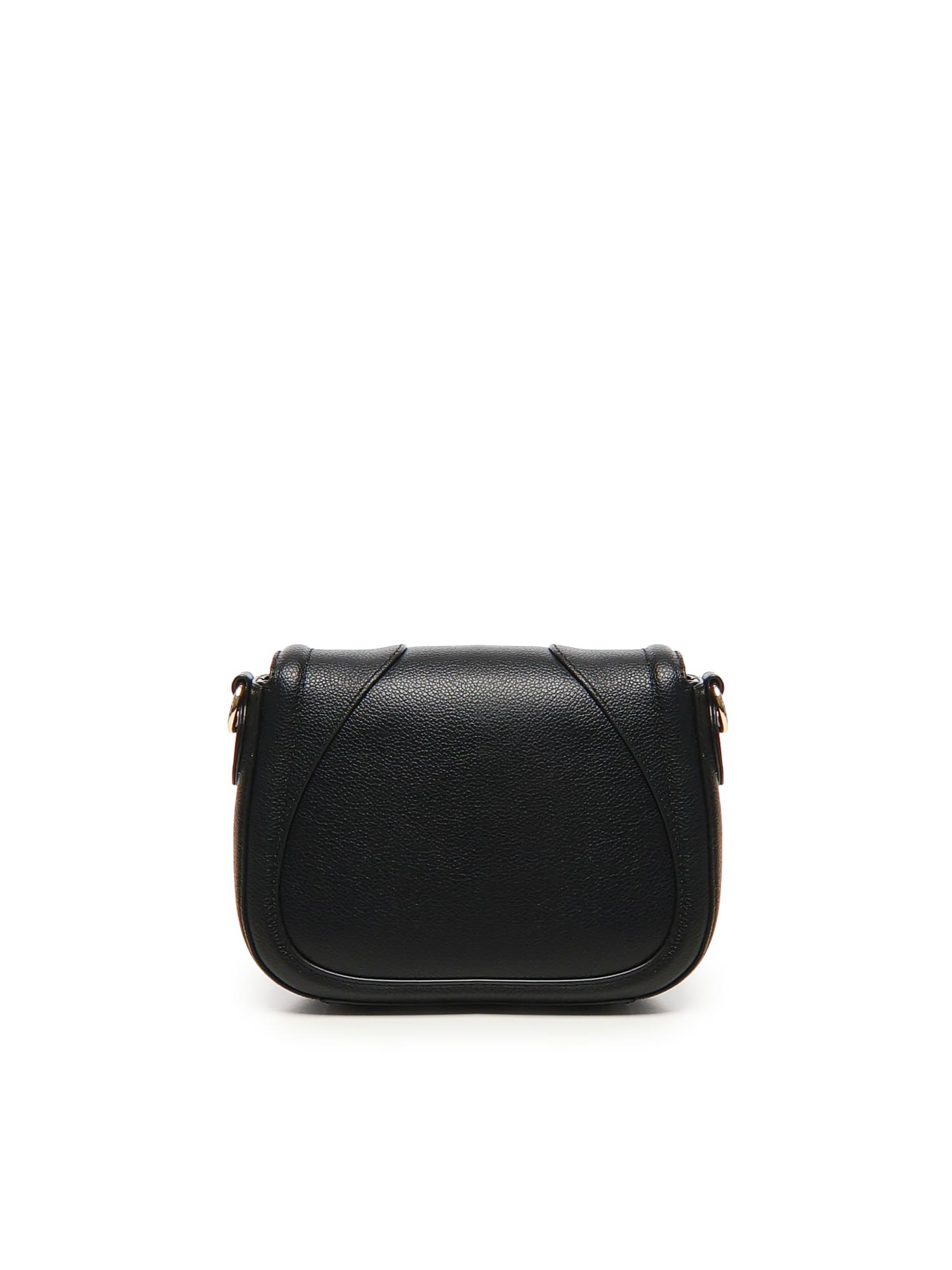 Love Moschino Shoulder Bag With Maxi Logo In Black