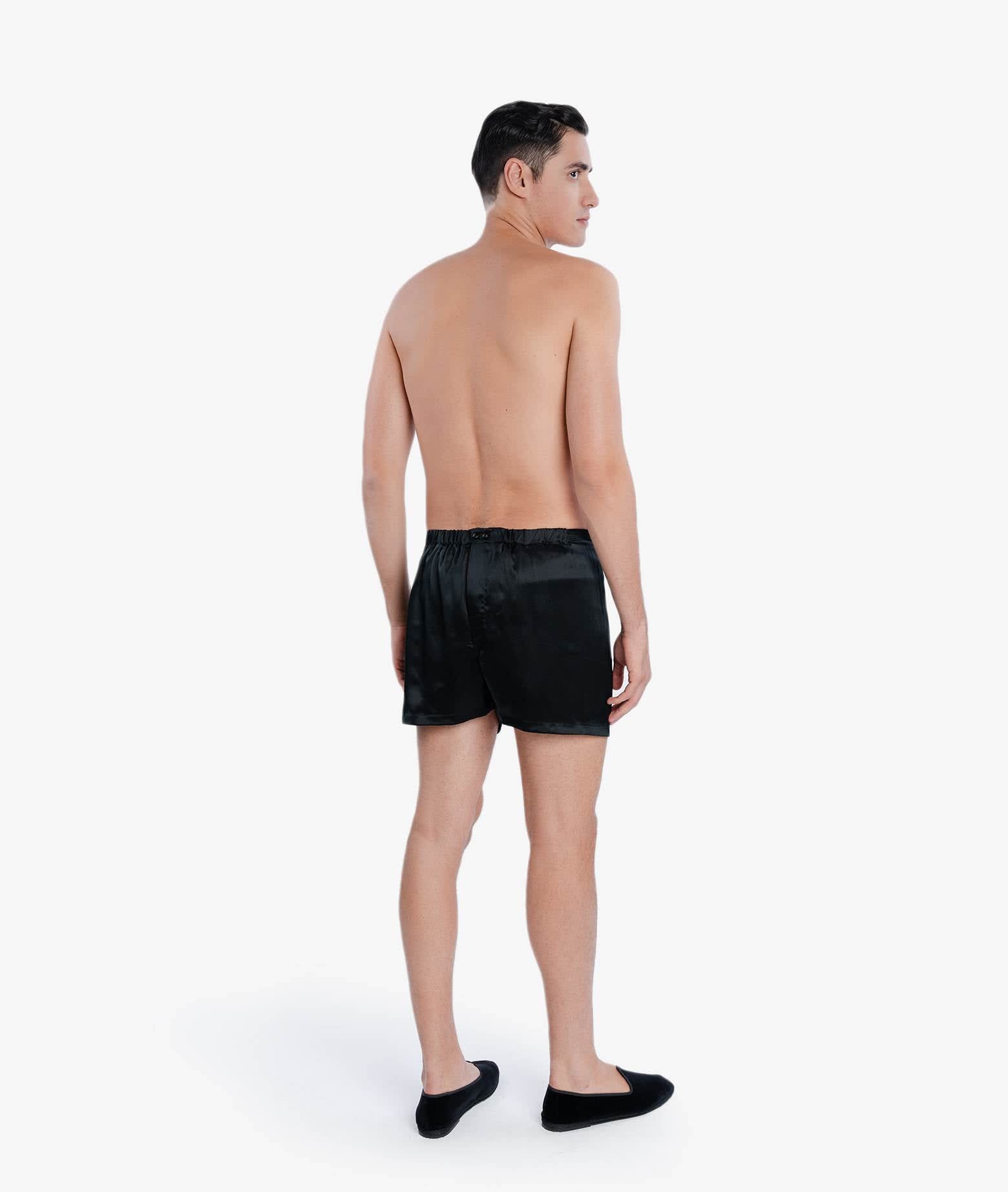 Shop Larusmiani Boxer Short Pink Panther Knickers In Black