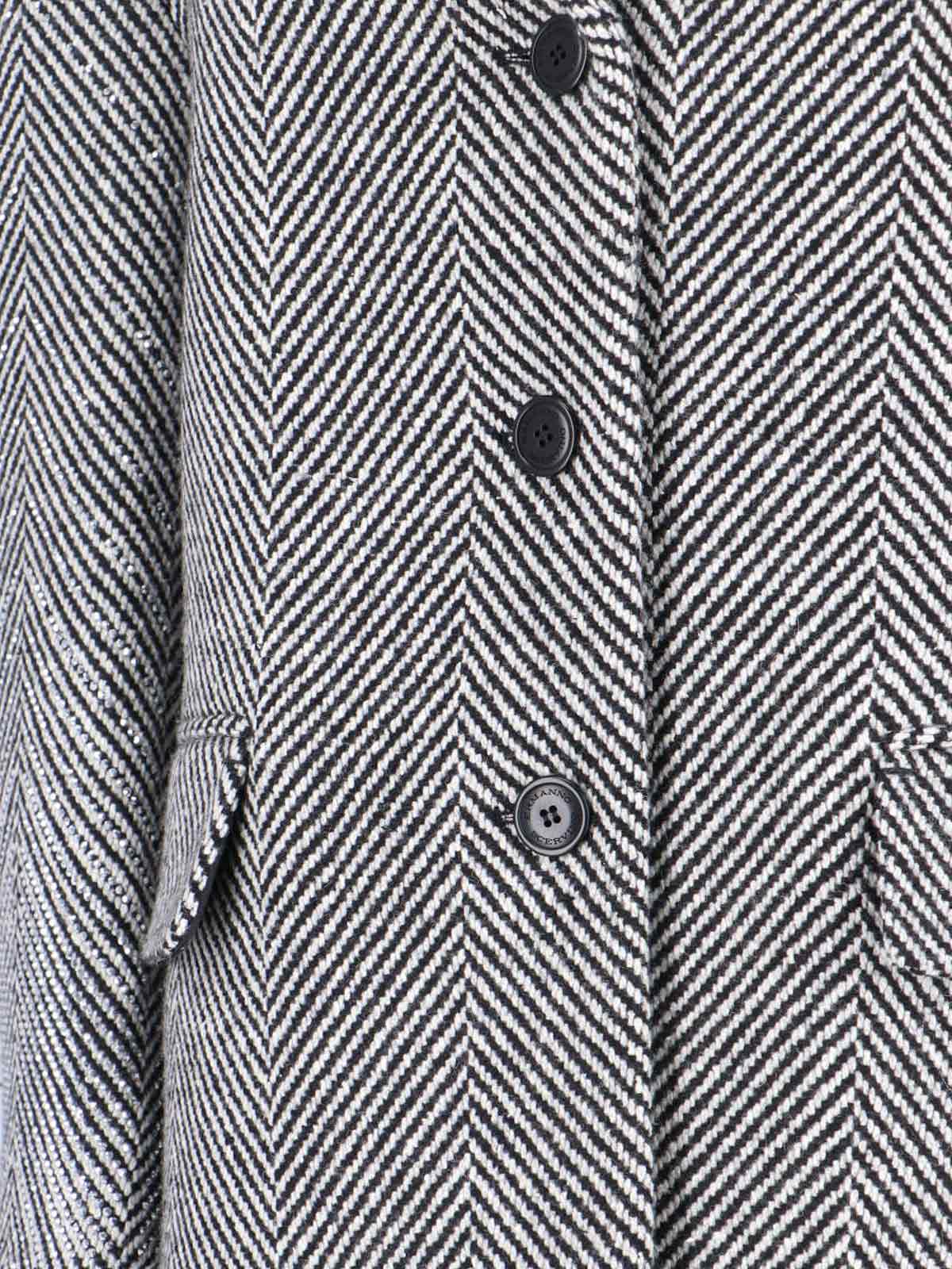 Ermanno Scervino Maxi Coat In Gray