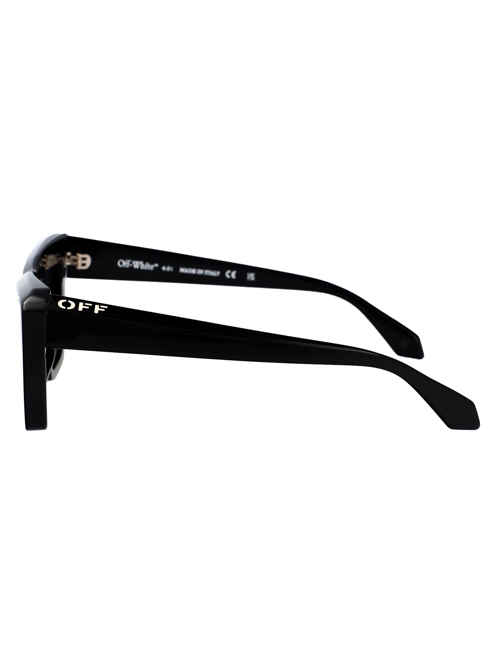 Off-white Hampton Sunglasses In Black Dark Grey