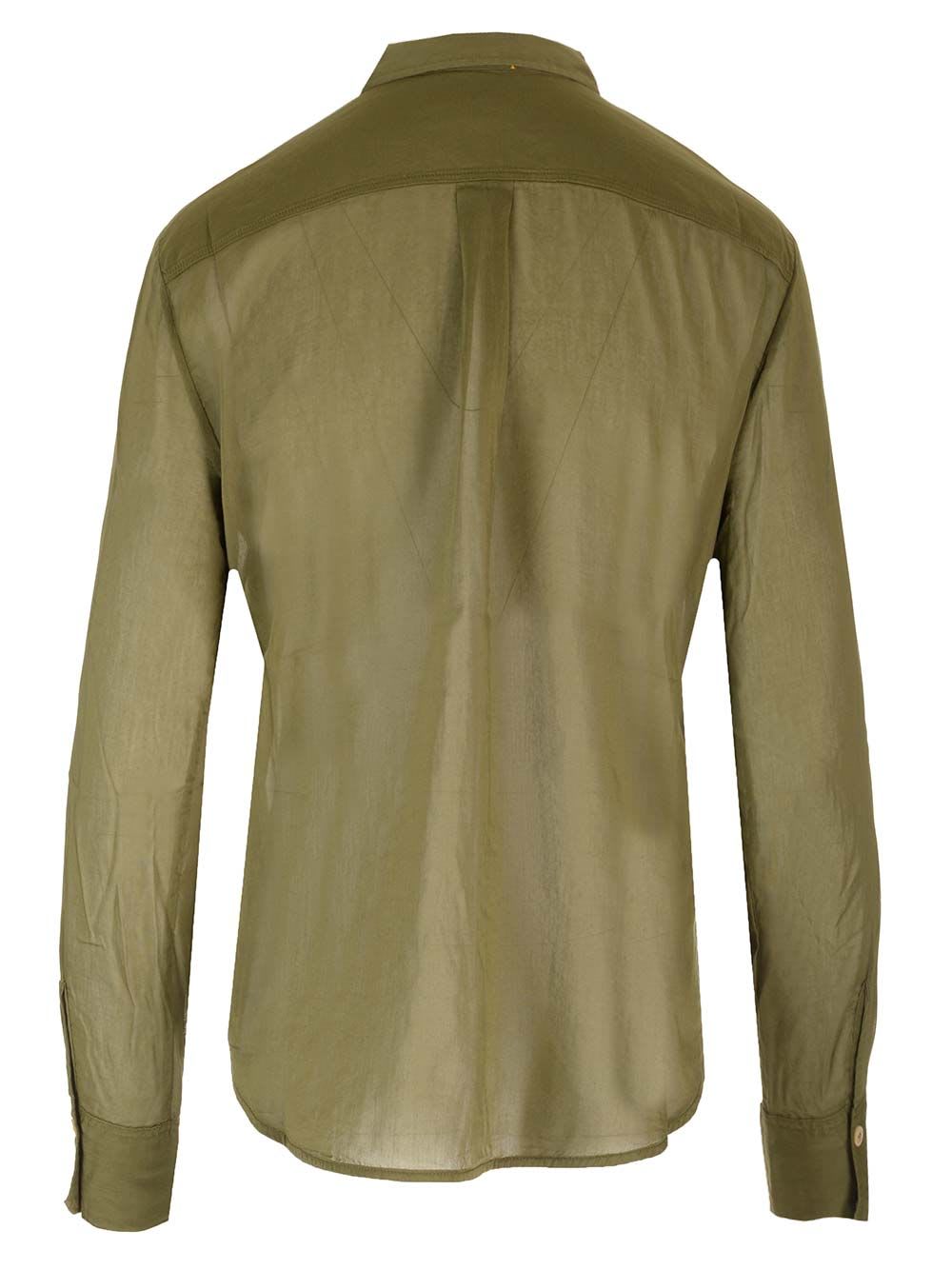 Shop Forte Forte Voile Shirt In Green