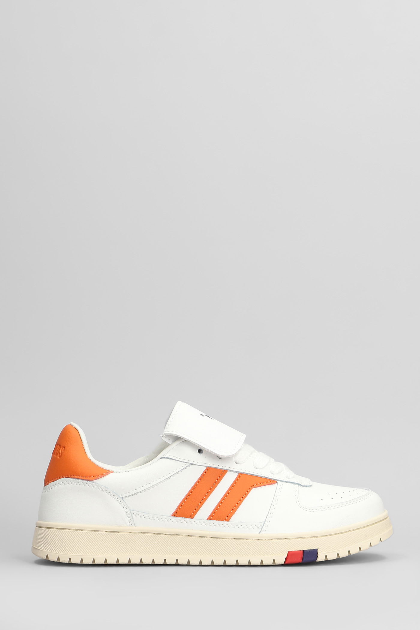 Field King Sneakers In White Leather