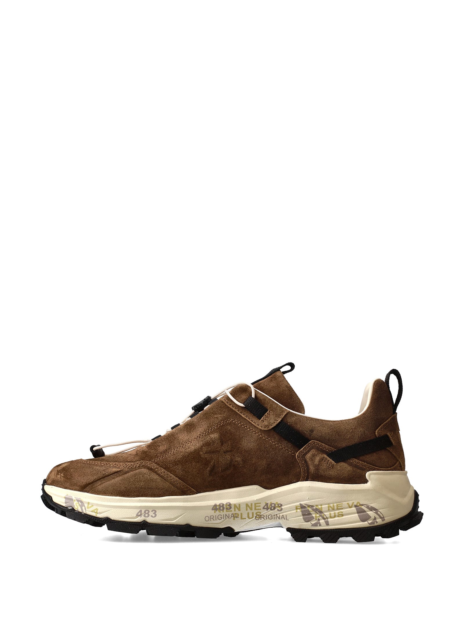 Shop Premiata Sneaker Cross 0.2 382 Brown Men In Marrone