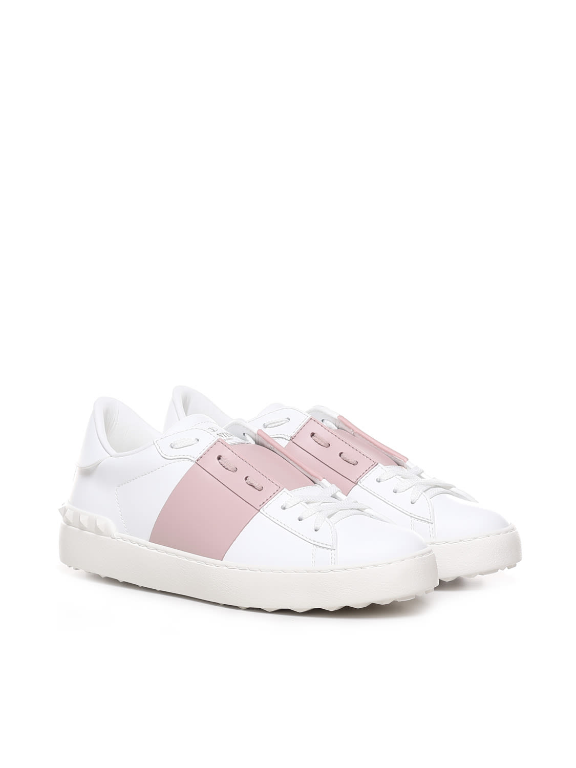 Valentino Open Sneaker In White