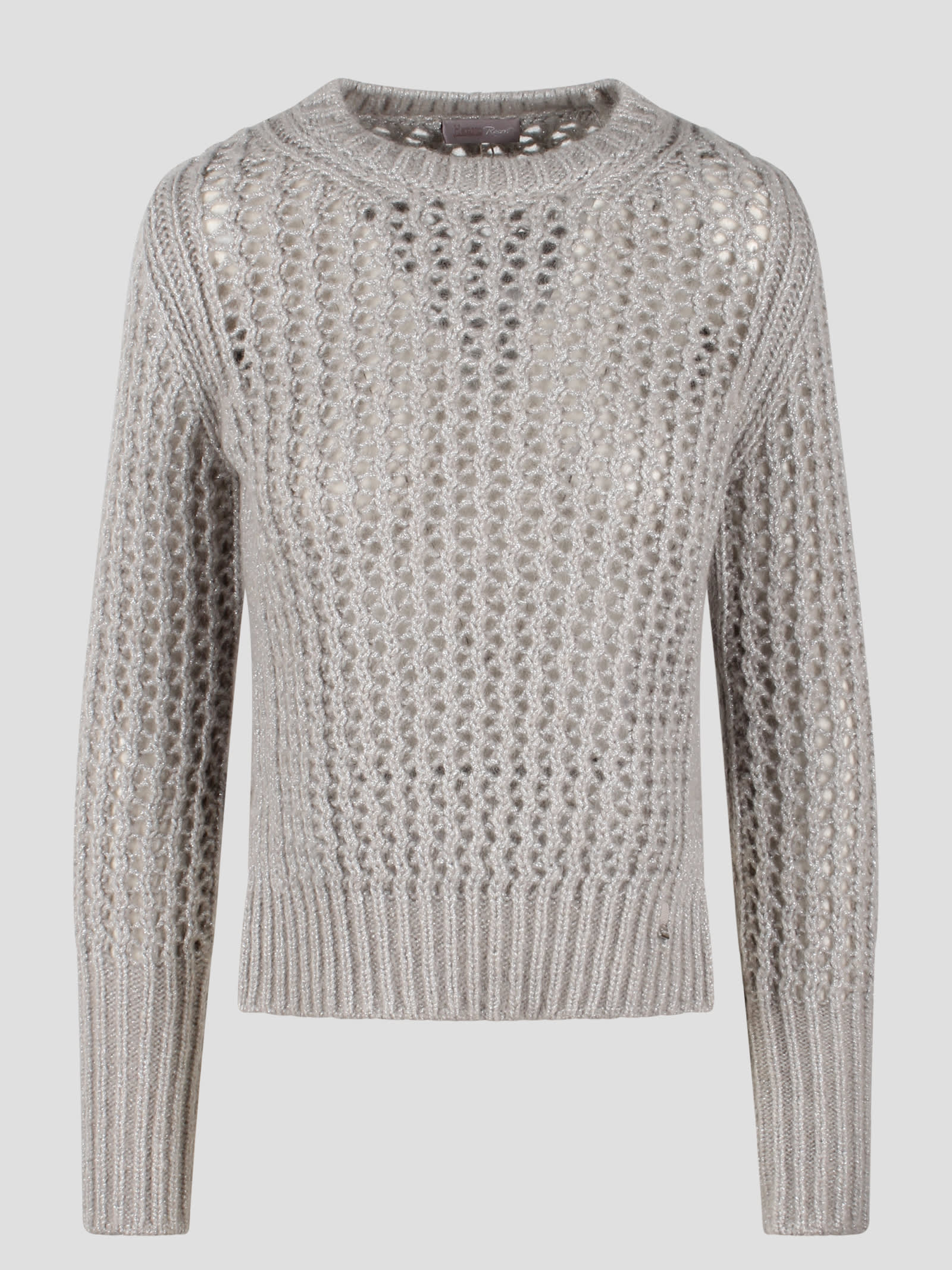 Shop Herno Nevegal Resort Sweater In Nude & Neutrals