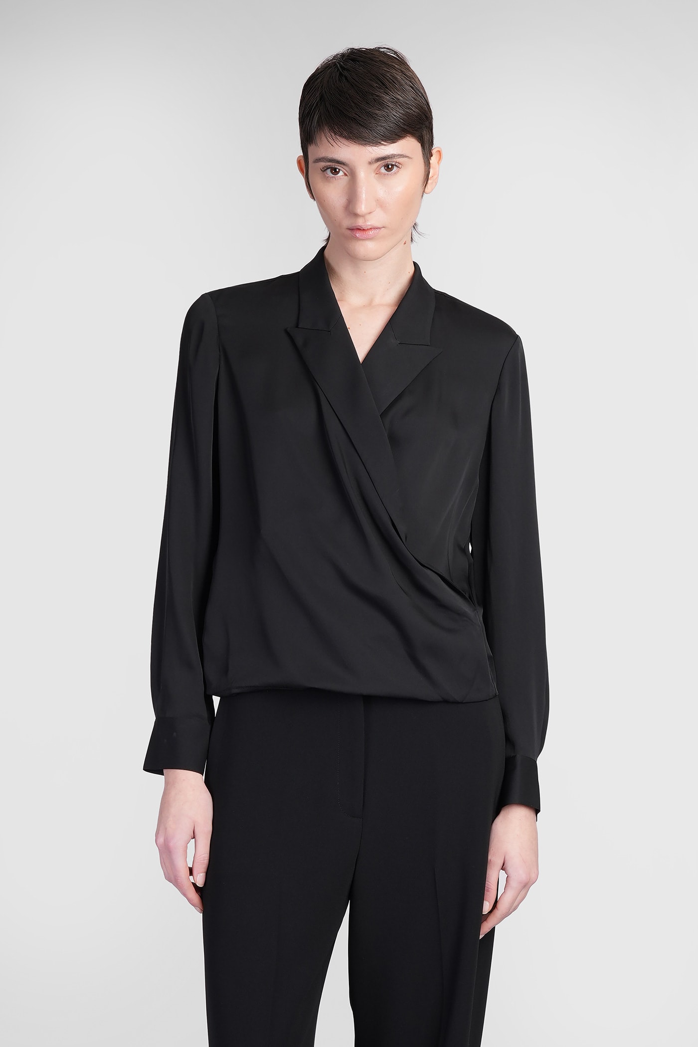 Blouse In Black Silk