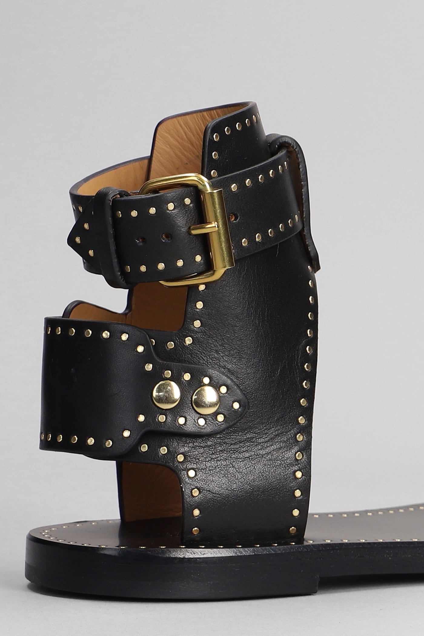 Women's Janders Studded Sandals In Black