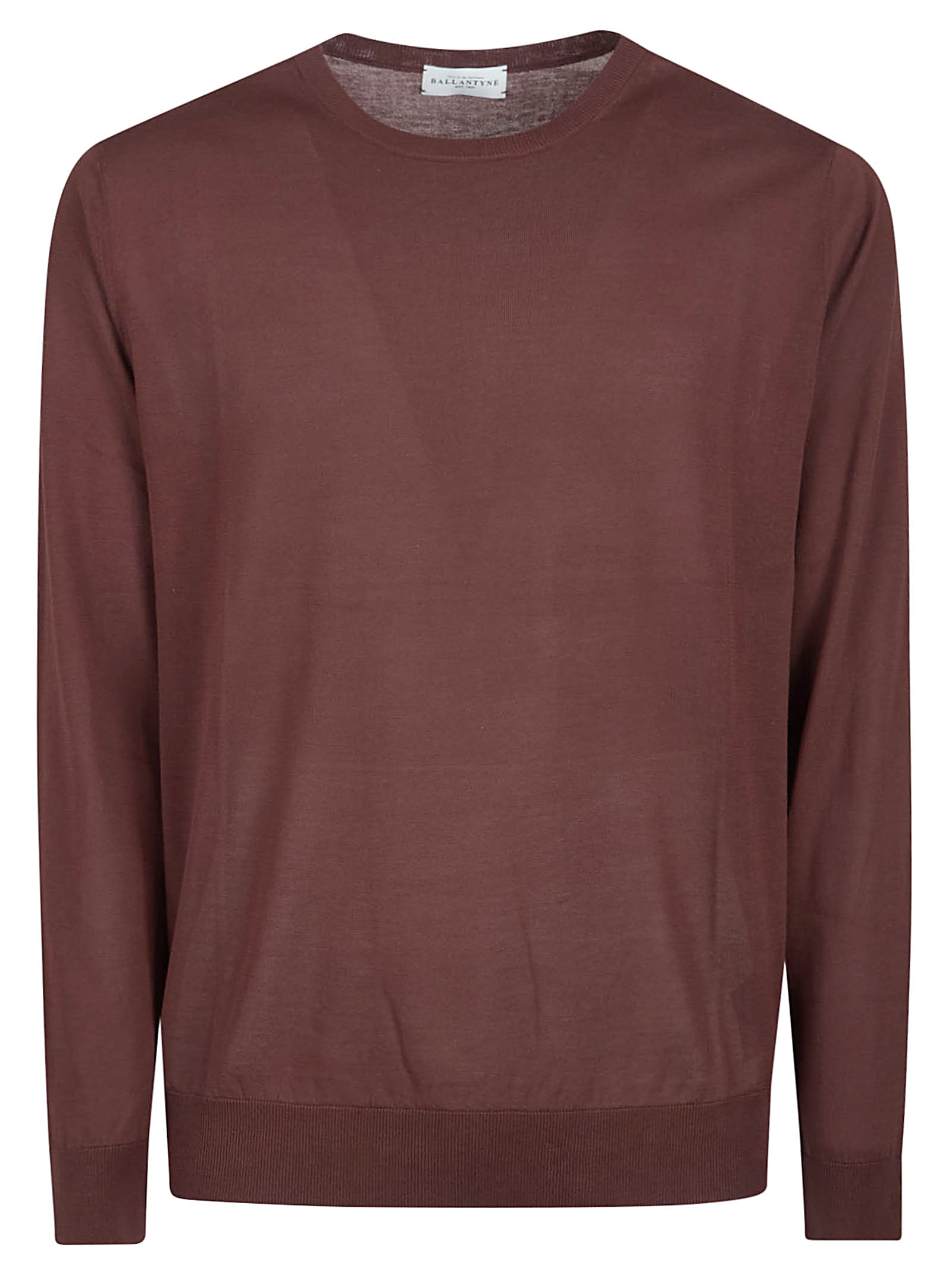 Ballantyne Plain Sweater In Fondant