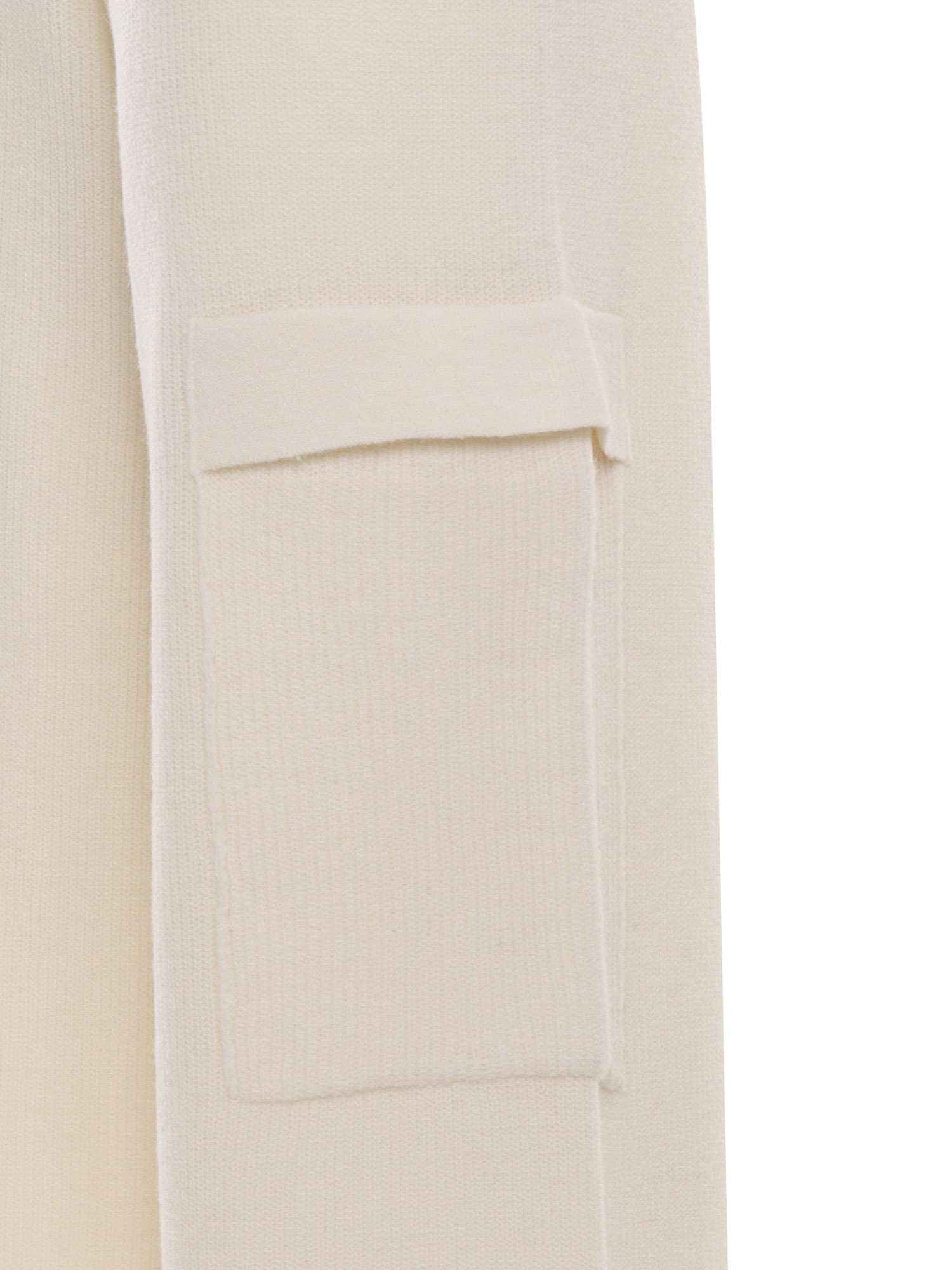 Shop Ermanno Ermanno Scervino Knitted Pants In White