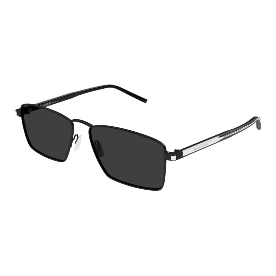 Saint Laurent Sl 700-001 Black-crystal-black In Black