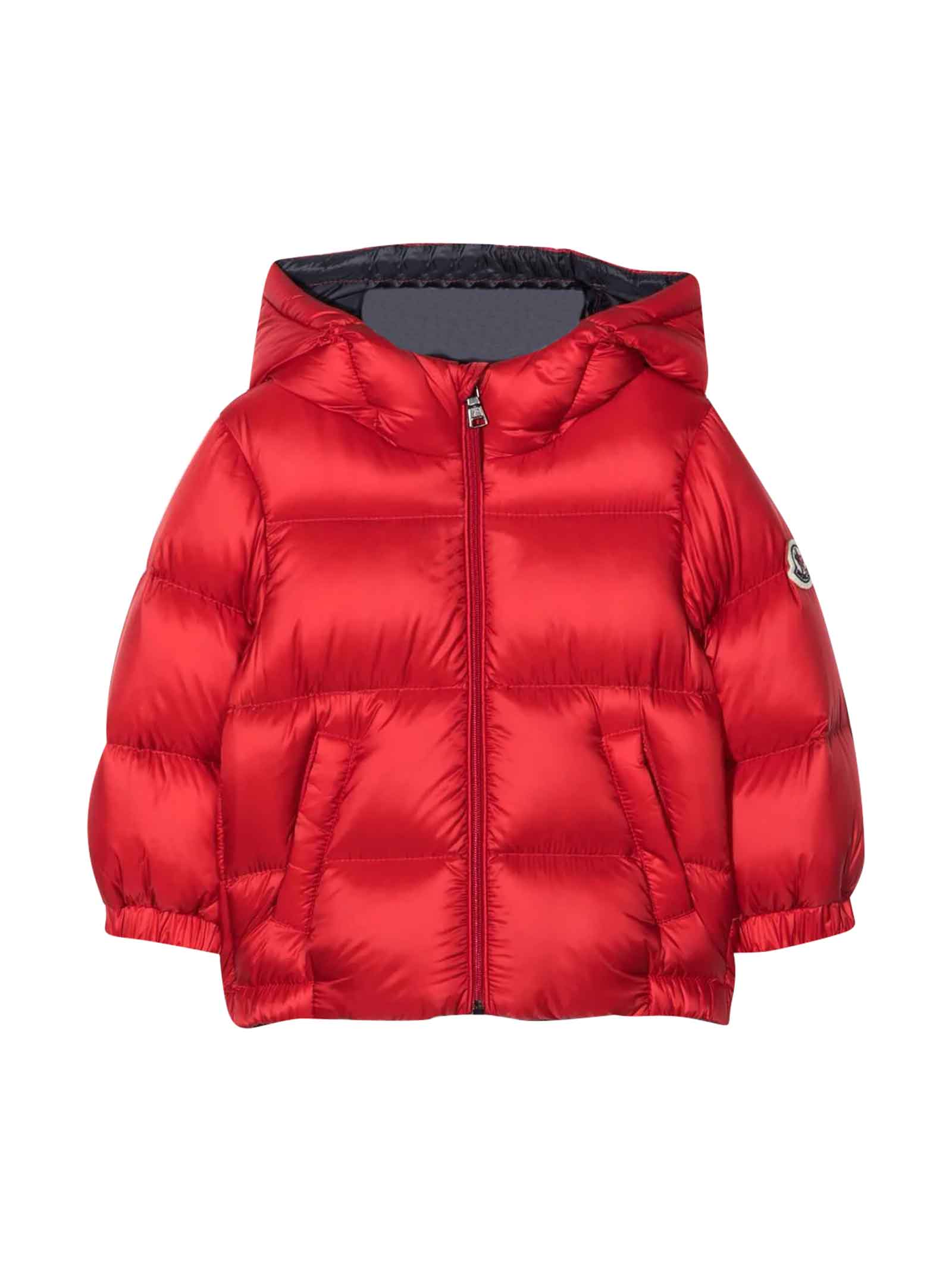 Moncler Red Jacket Baby Unisex