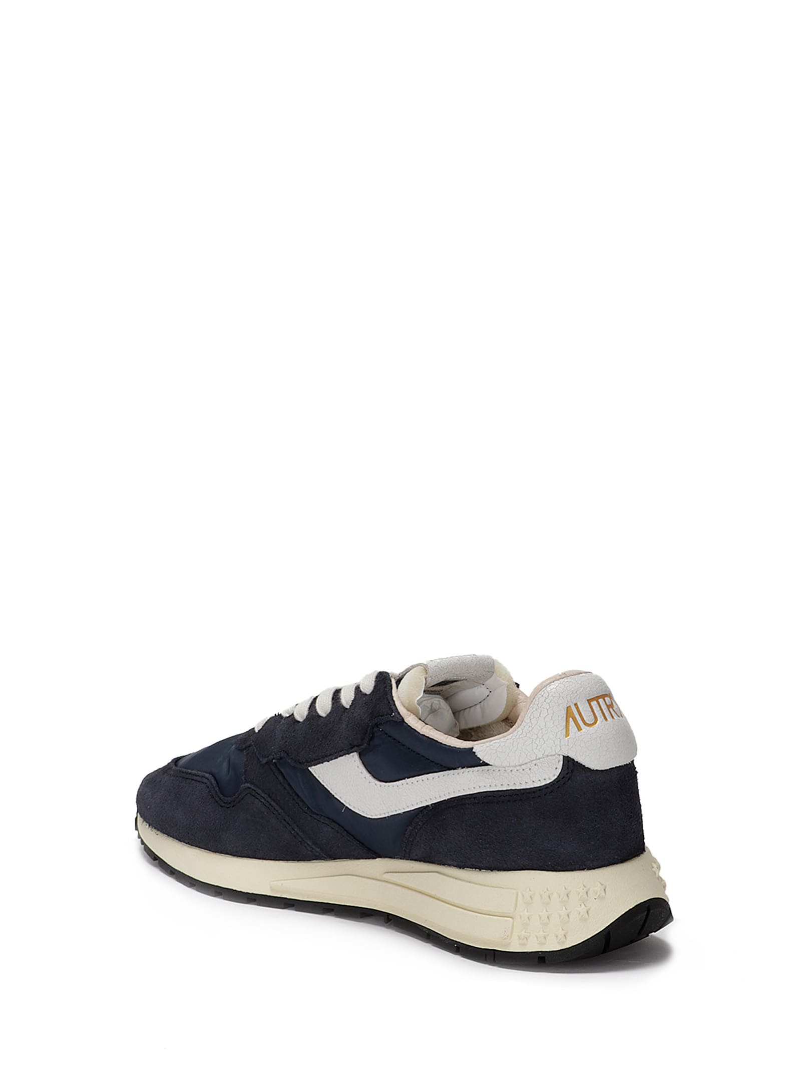 Autry Sporty Activewear Sneakers With Contrasting Logo Details In Black
