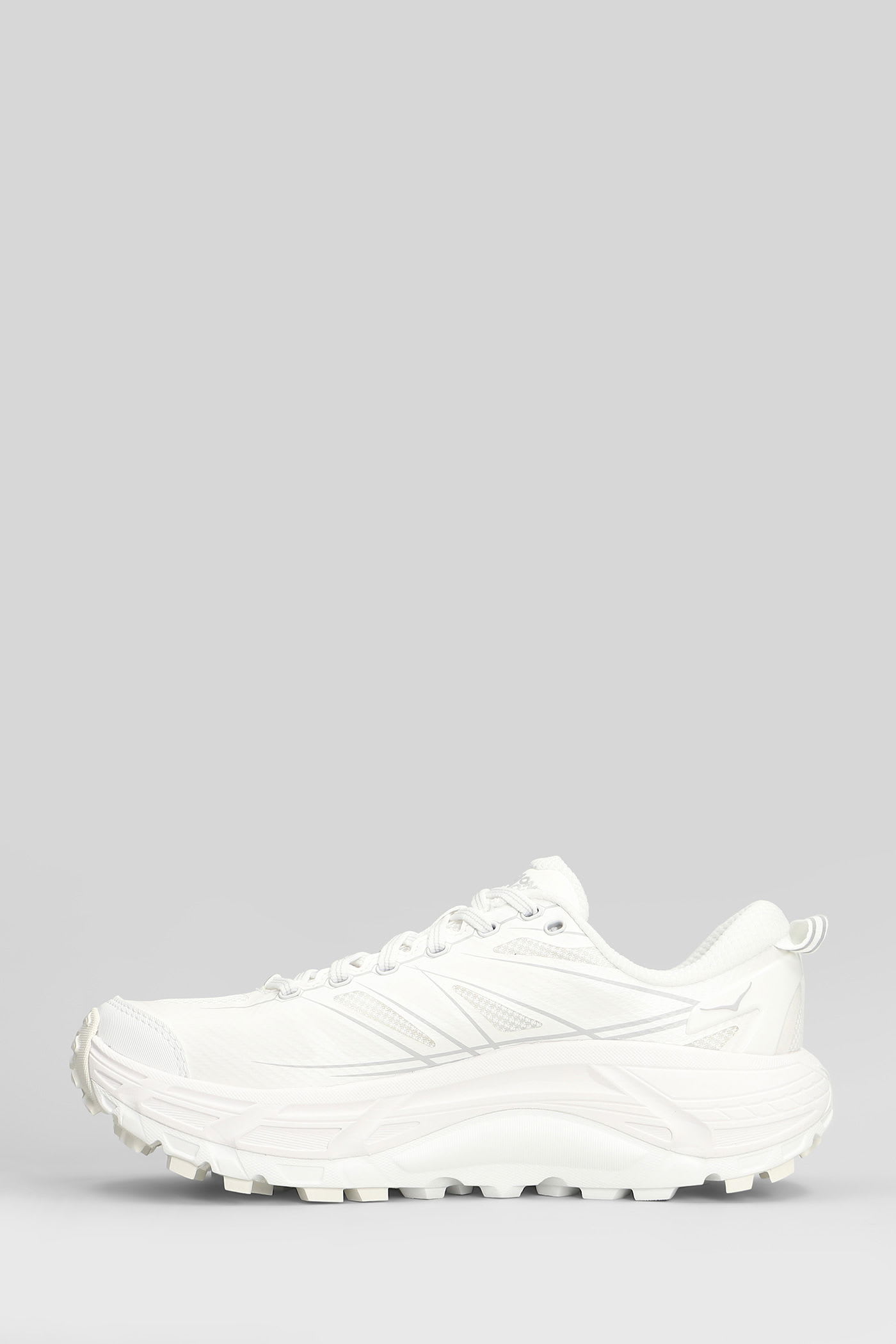 Hoka Mafate Speed 2 Sneakers In White Fabric In White
