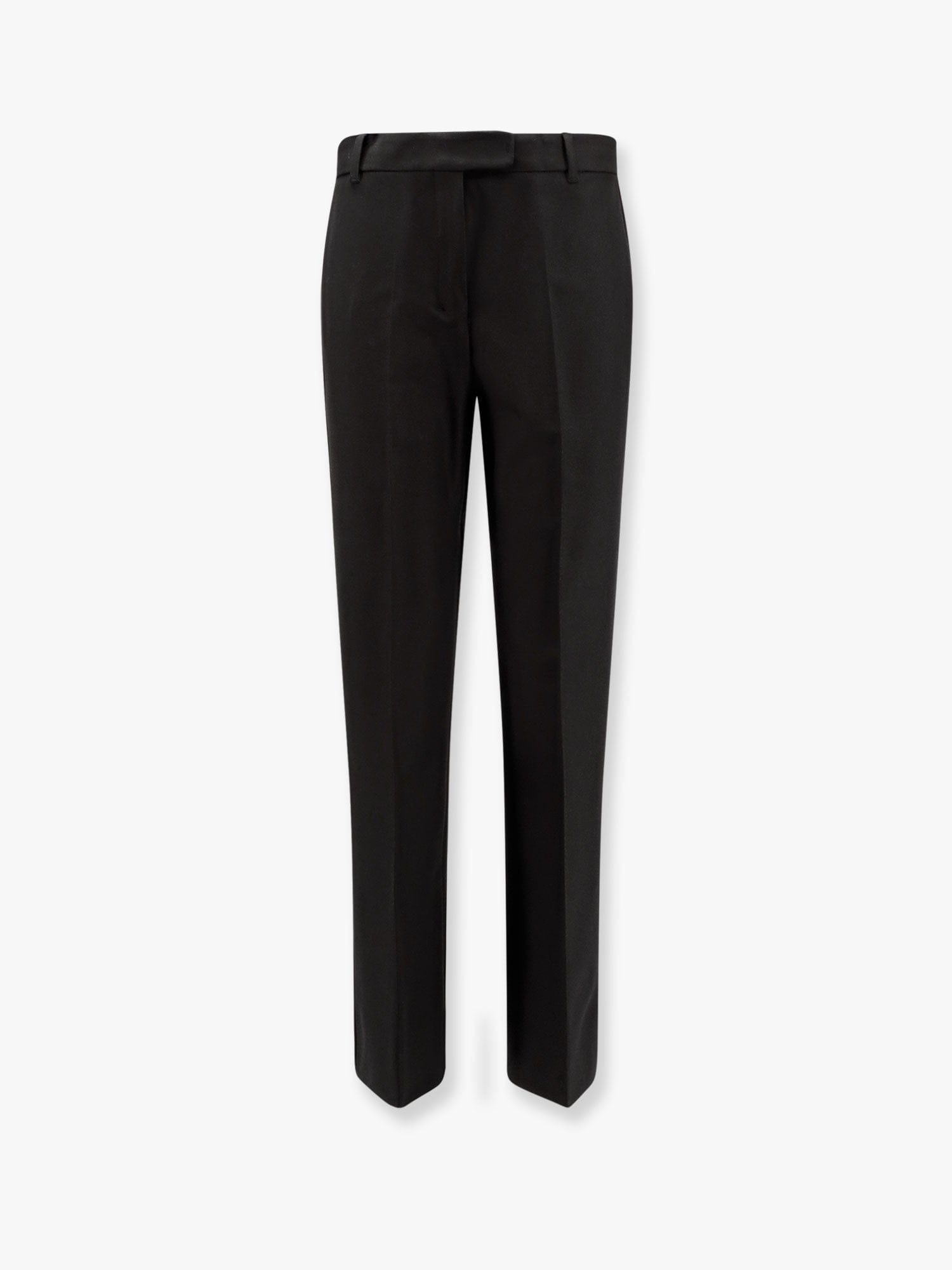 's Max Mara Fatina Viscose And Cotton Trouser In Black