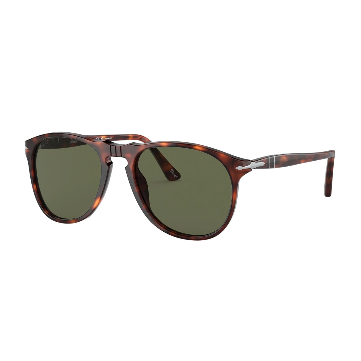 Shop Persol Po9649s 24/58 Havana Sunglasses In Marrone