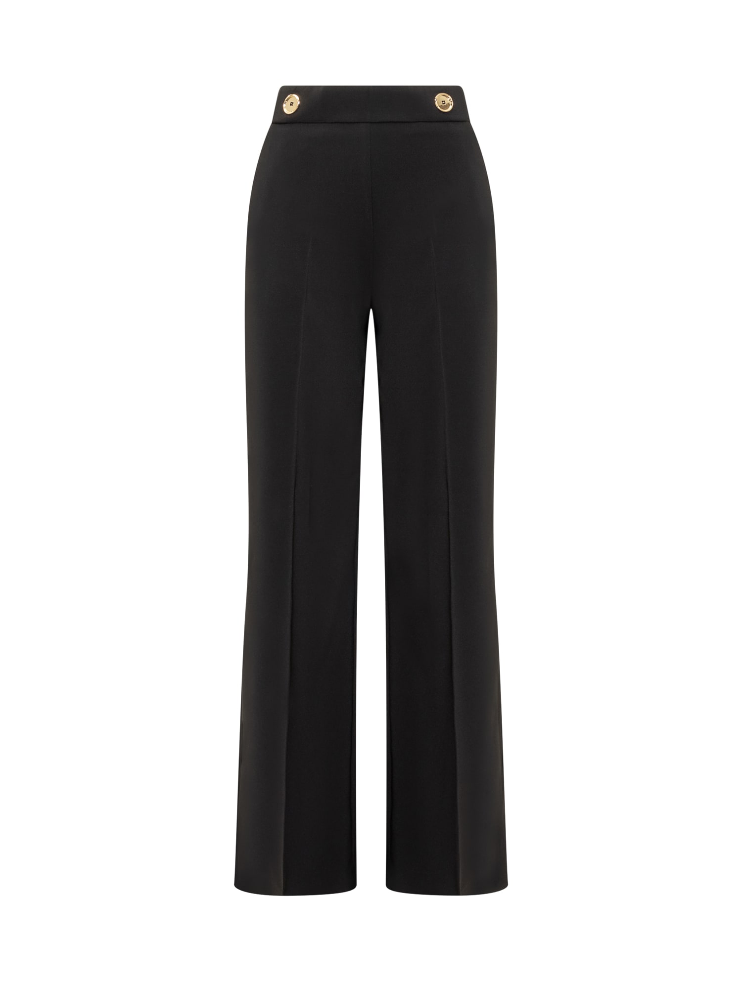 Shop Pinko Sbozzare Trousers In Black