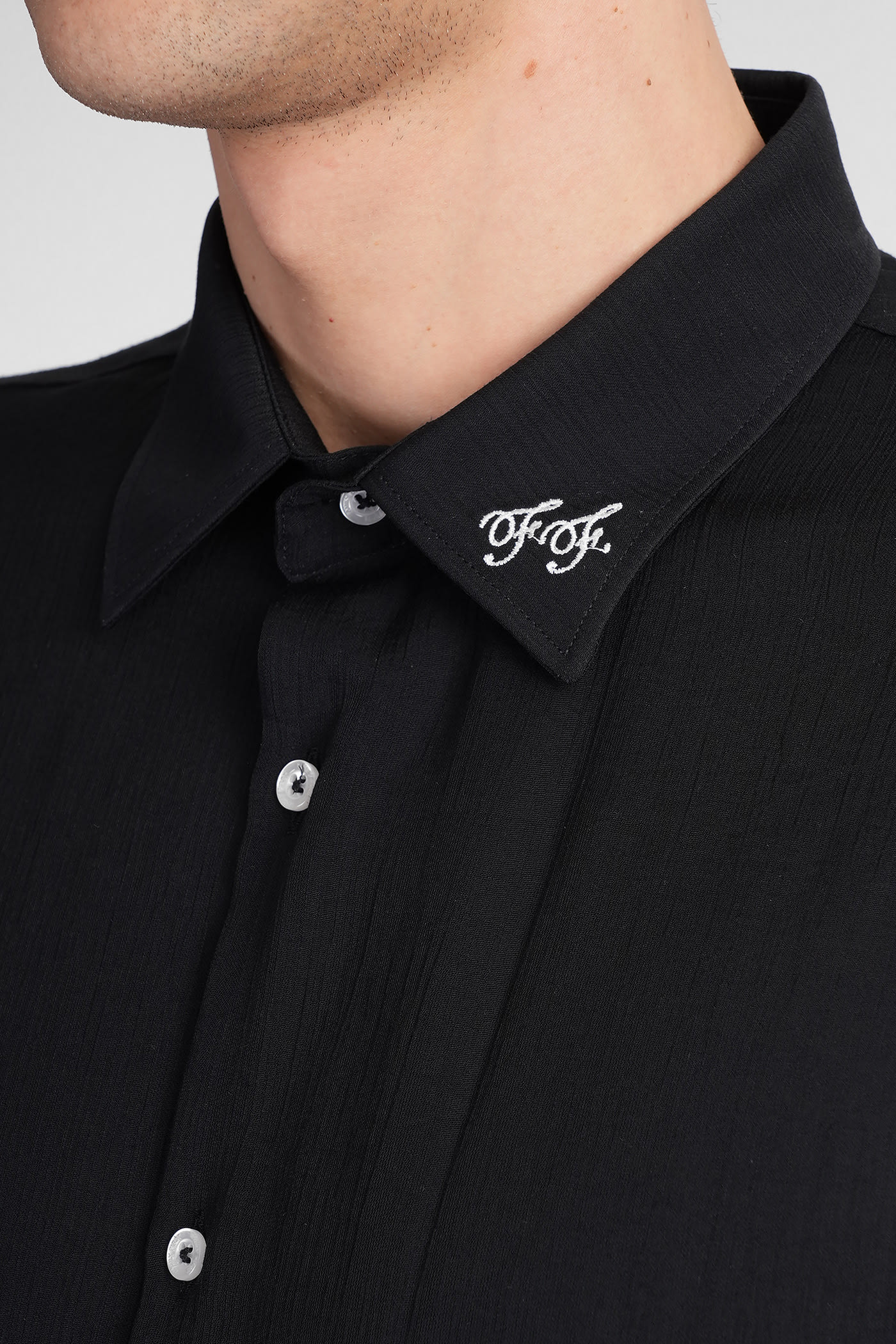Family First Camisa - Negro In Black