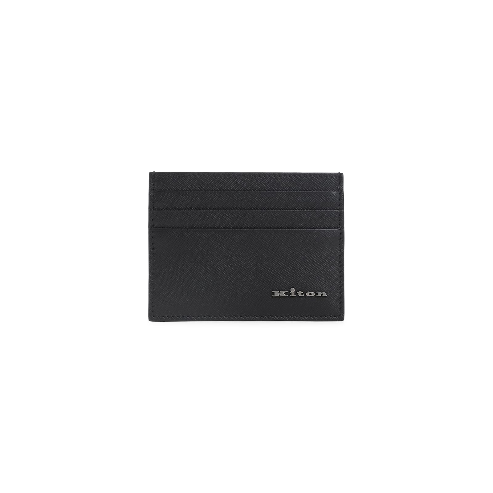 Kiton Card Holder In Black