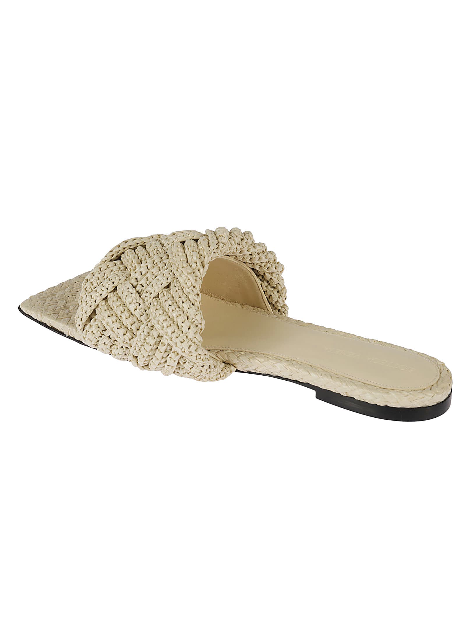 Bottega Veneta Logo Logo Flat Bottom Flip-flops