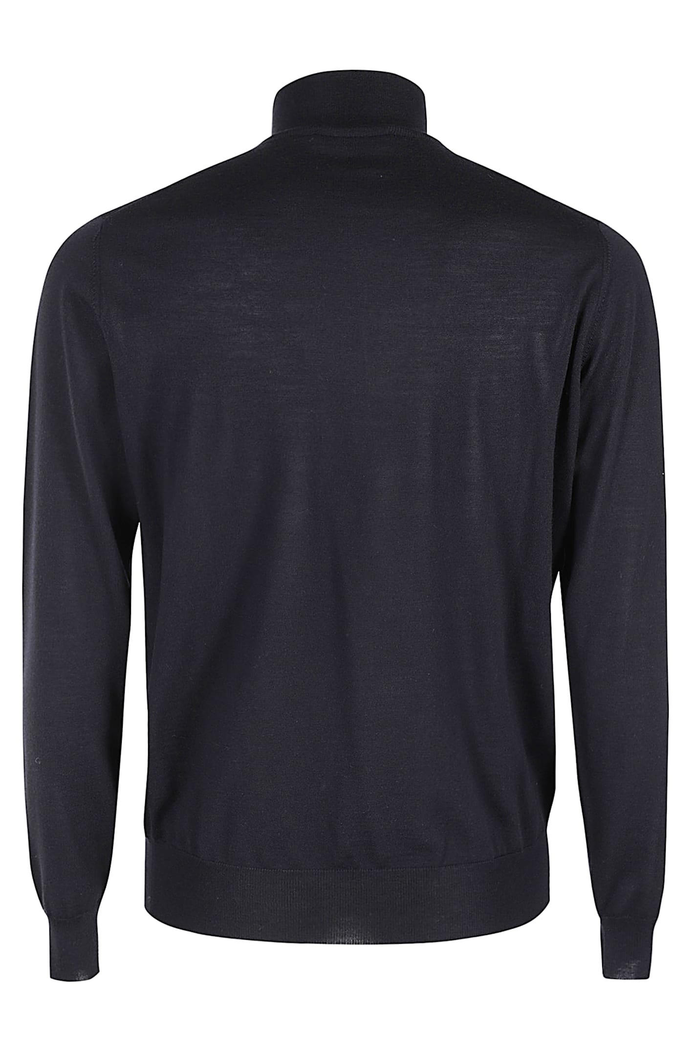 Filippo De Laurentiis Blusotto Bottoni Merino In Blue