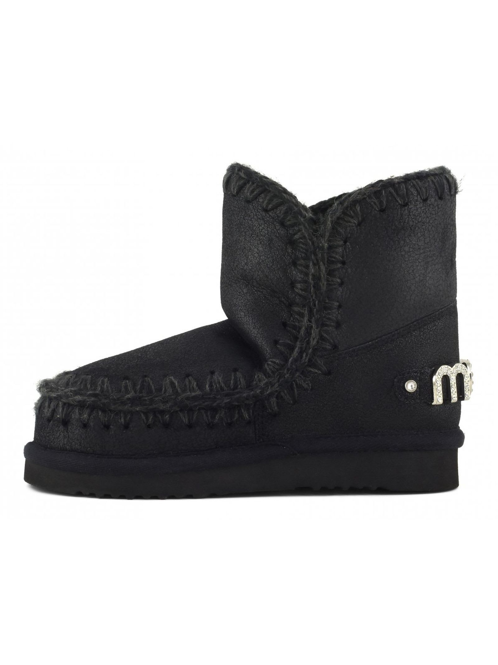 Shop Mou Black Sheepskin Eskimo 18