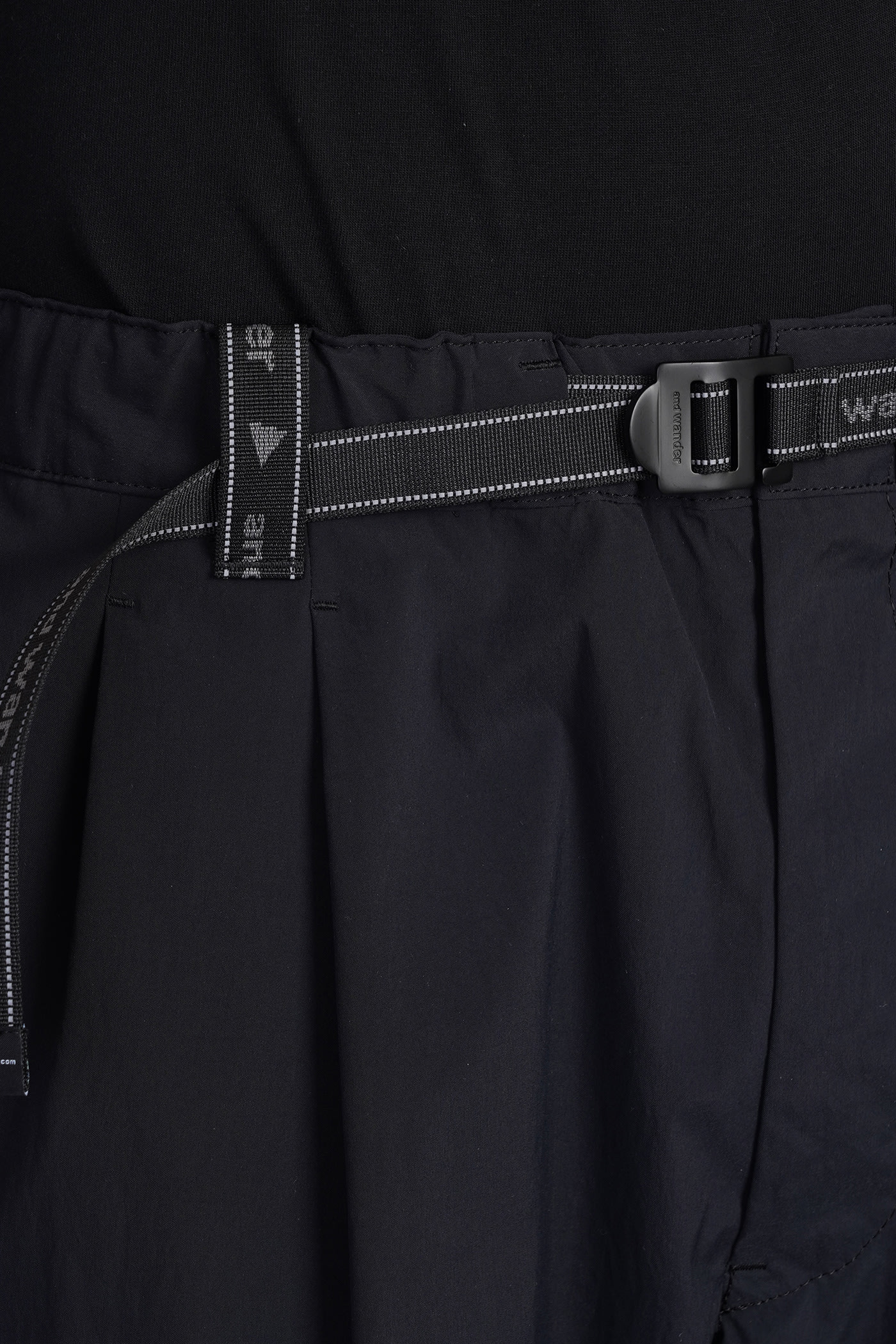 Shop And Wander Pants In Black Polyester