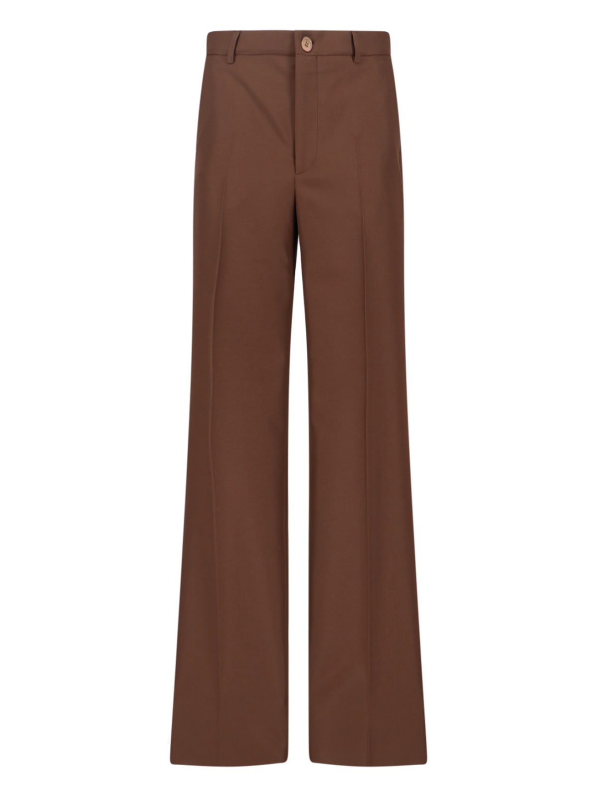 Gucci Straight-leg Tailored Pants In Blue