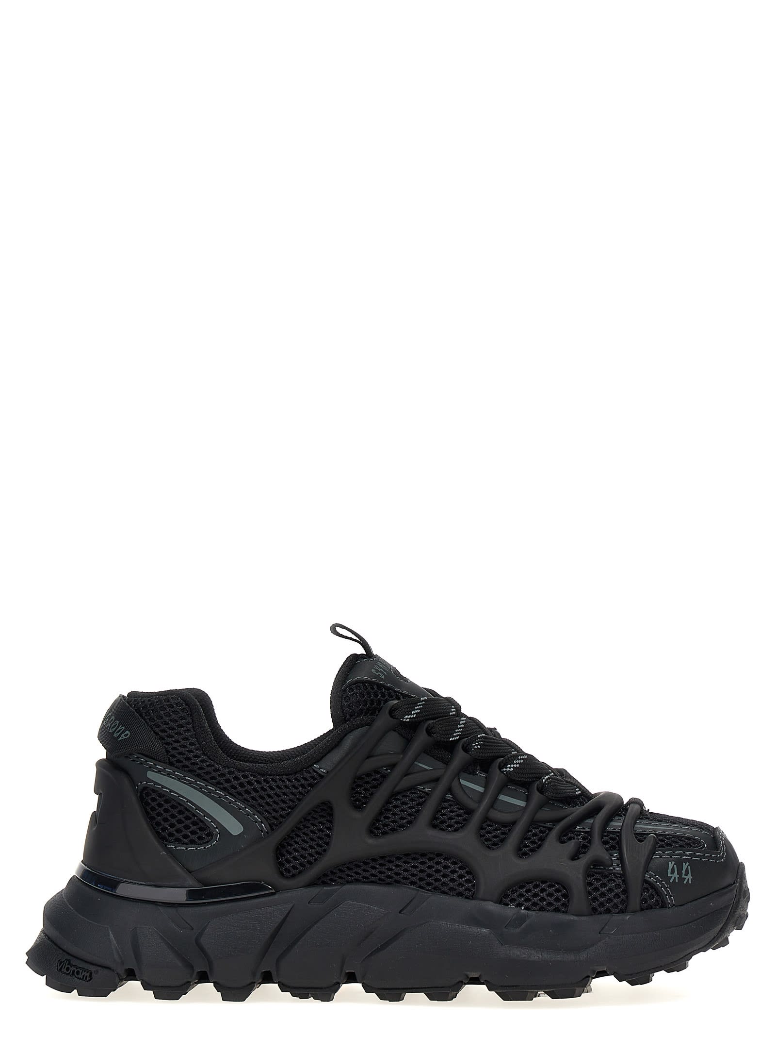 Shop 44 Label Group Symbiont 2 Sneakers In Nero