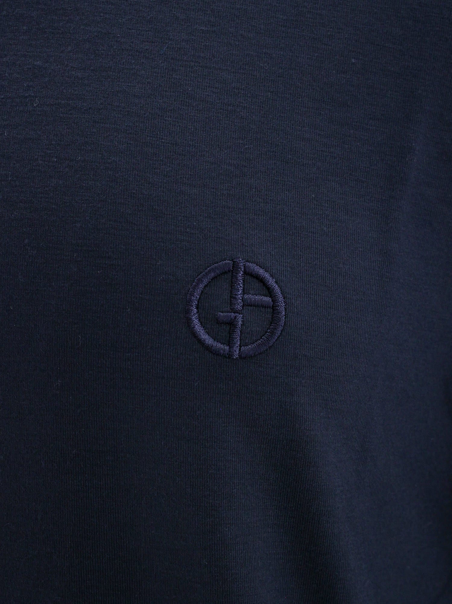 Shop Giorgio Armani Round Neck T-shirt In Ubsg