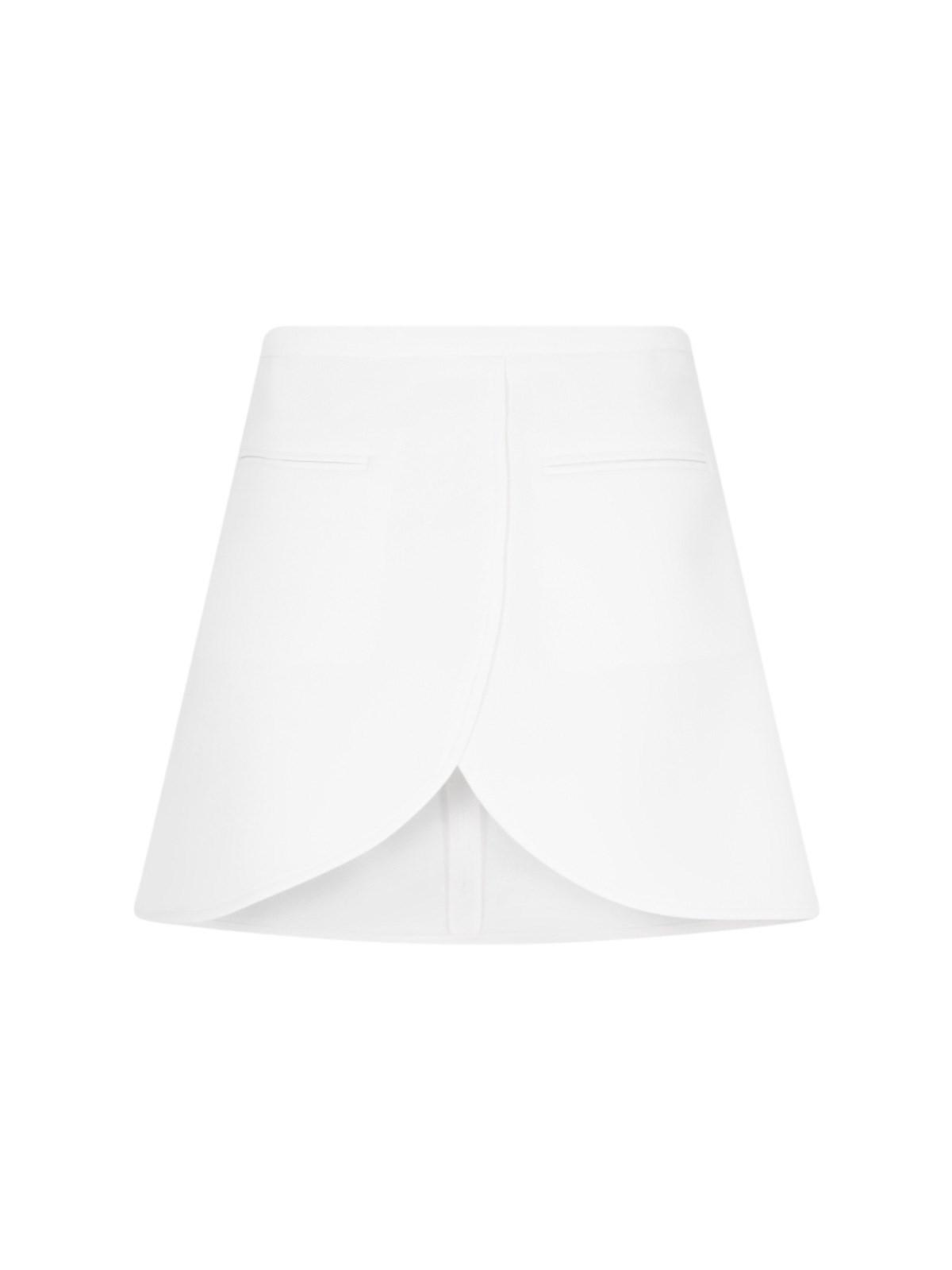 Shop Courrèges Ellipse Twill Mini Skirt