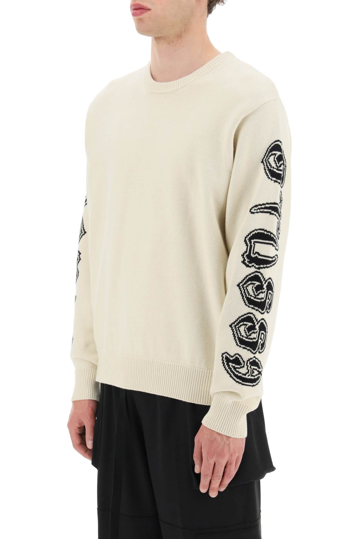 Stüssy Stüssy Off-White Intarsia Sweater - Realry: Your Fashion Search  Engine