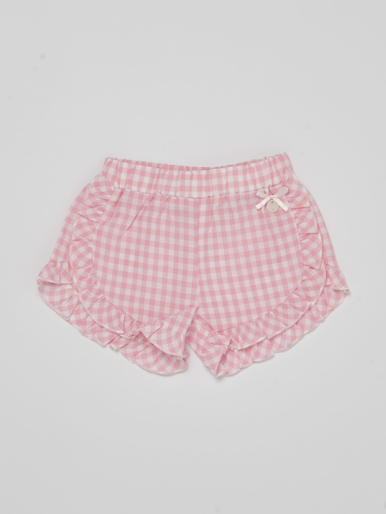 Shop Liu •jo Shorts Shorts In Bianco-rosa