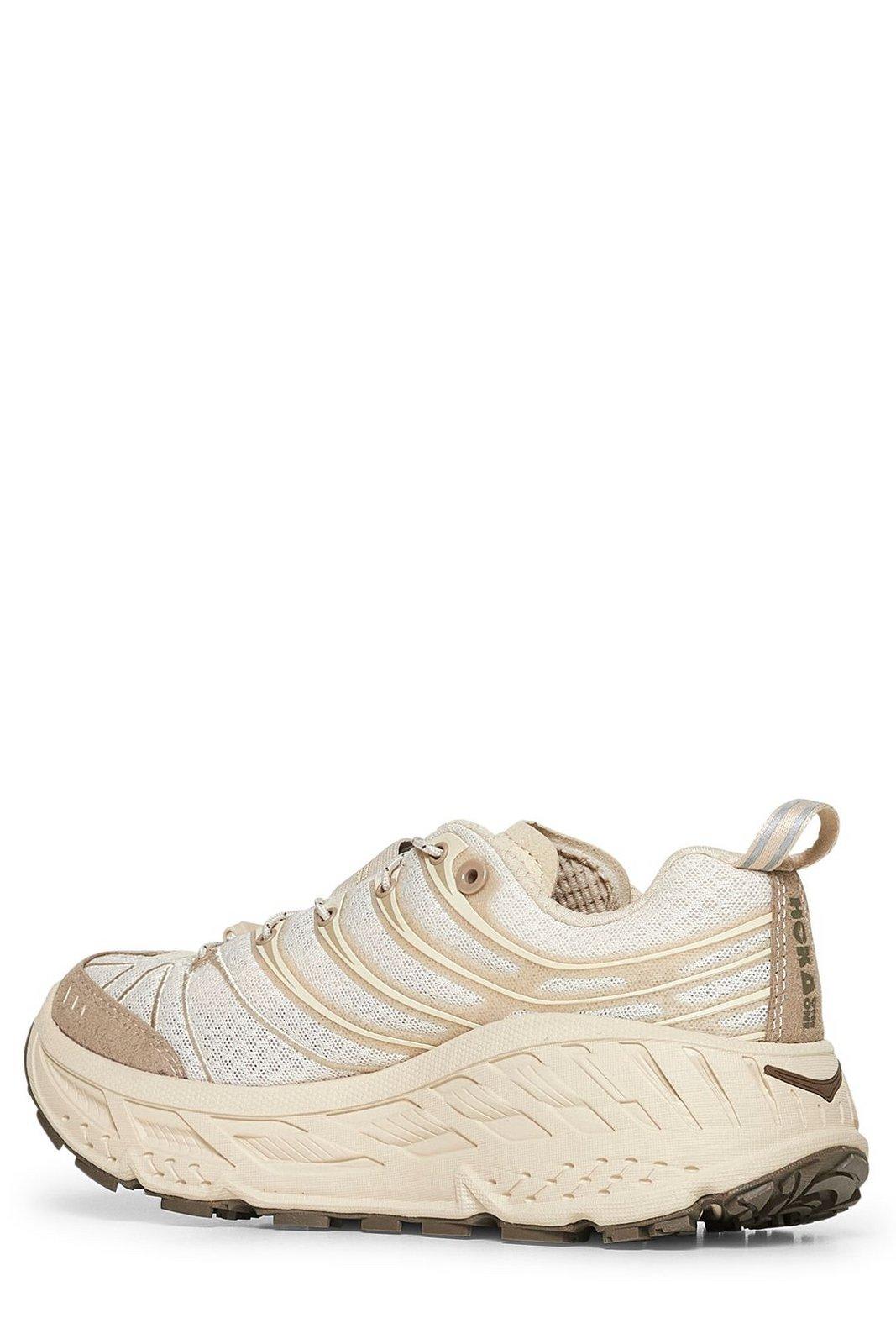 Hoka Stinson Evo Og Rubber-trimmed Mesh Trail Running Sneakers In Neutral
