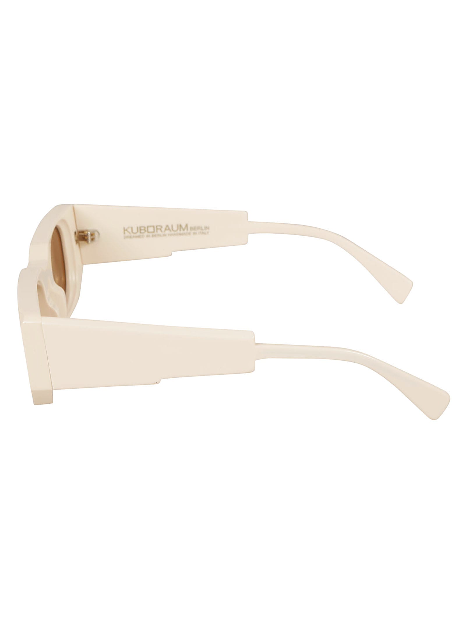 Shop Kuboraum U8 Sunglasses Sunglasses In White