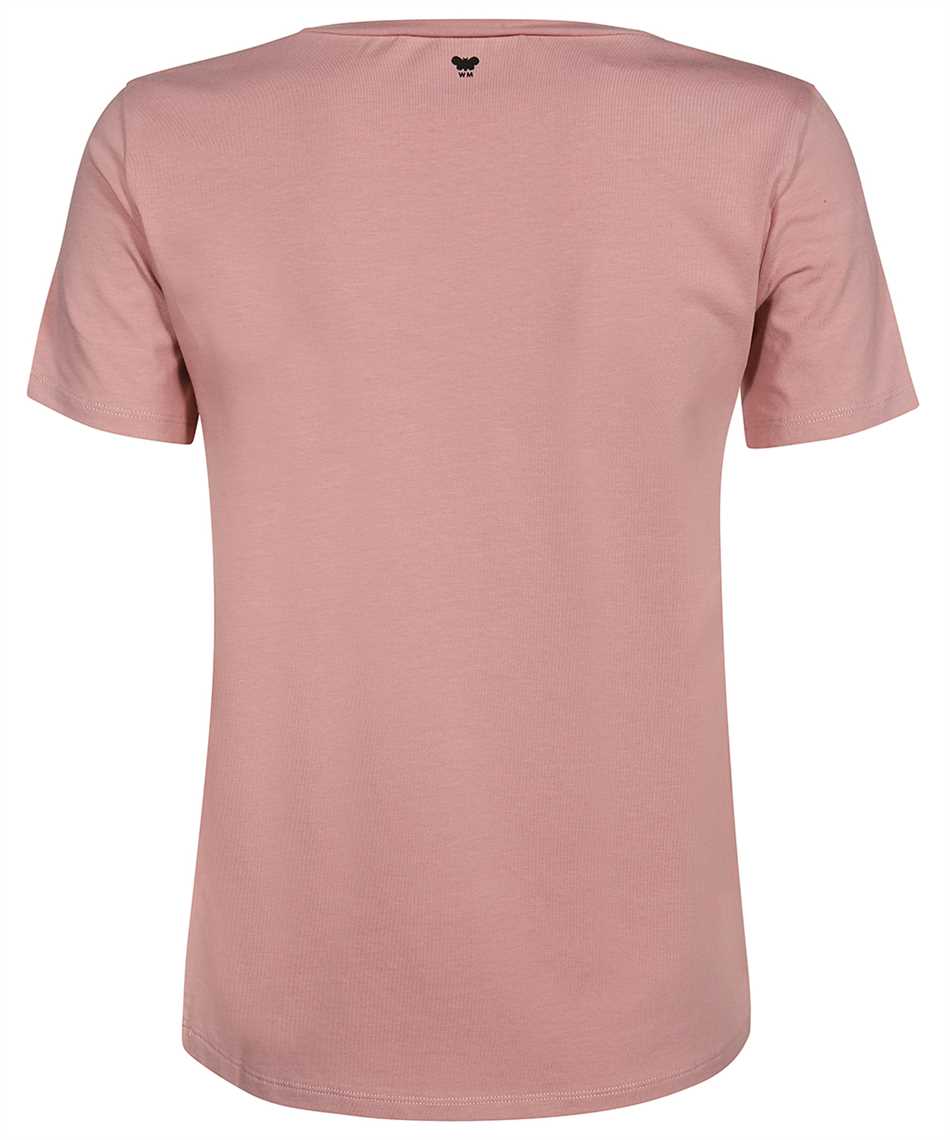 Weekend Max Mara Organic Cotton T-shirt In Pink