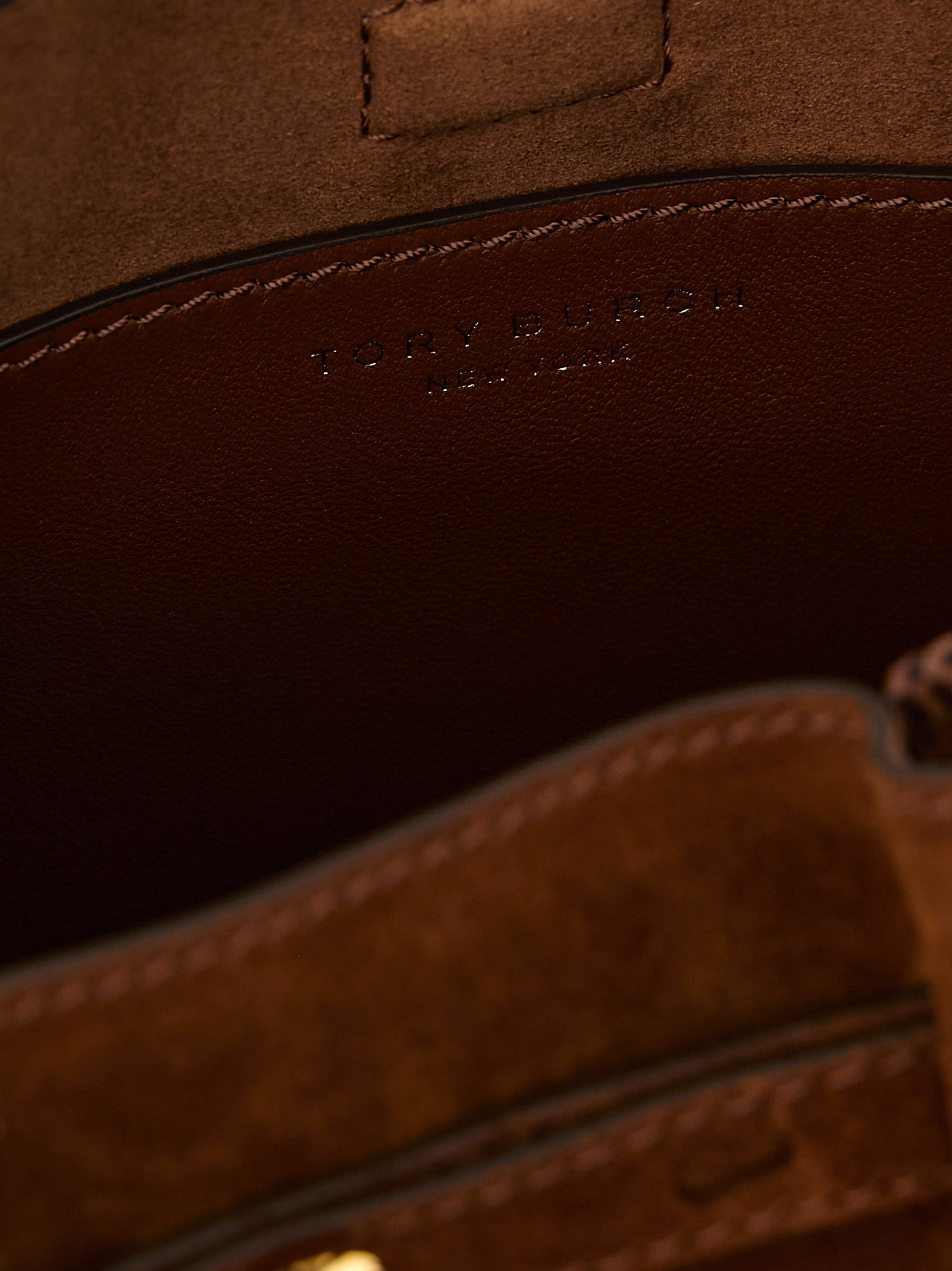 Tory Burch Romy Bucket Bag In Brown