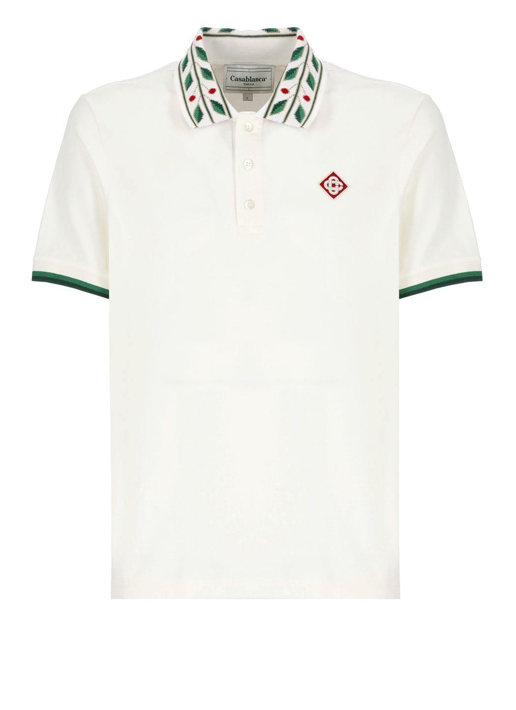 Casablanca laurel Logo Polo Shirt
