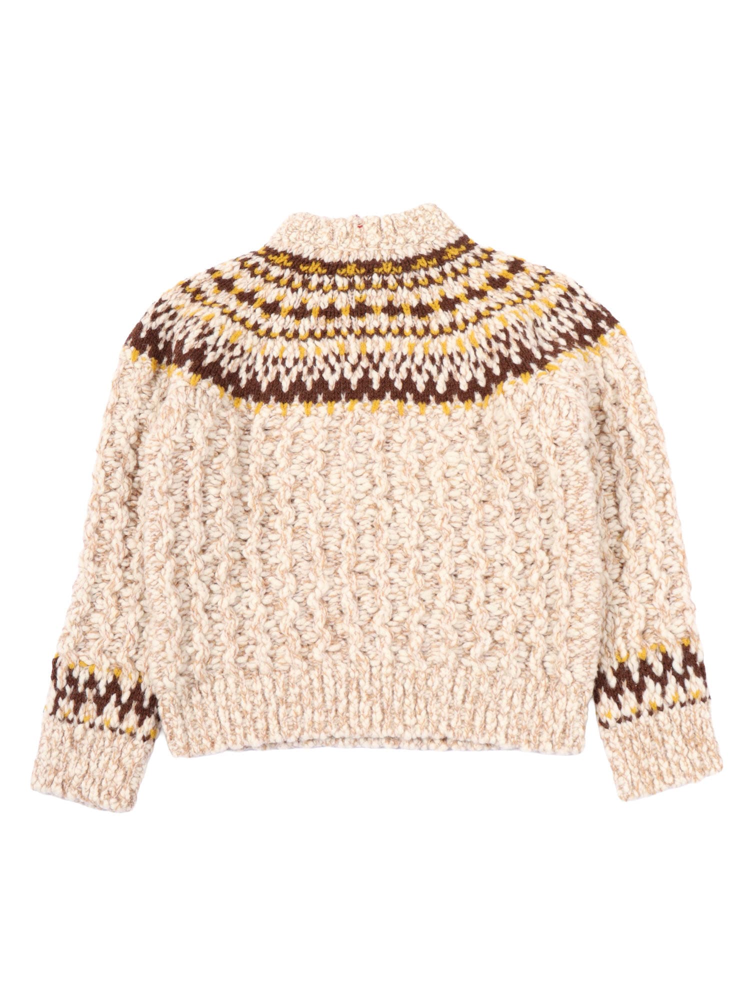 Moncler Crew Neck In Neutral