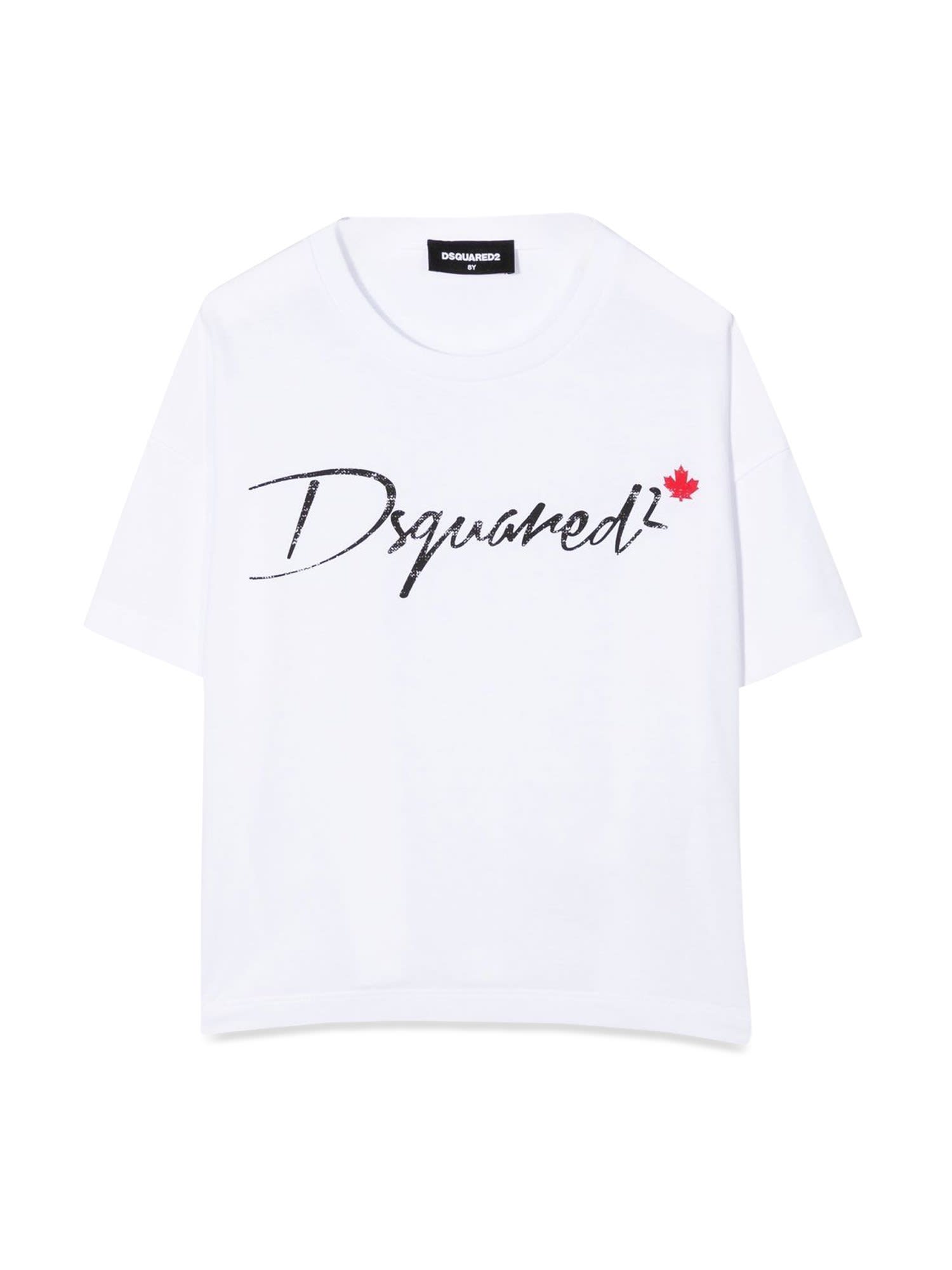 Dsquared2 T-shirt Ss Cursive Logo