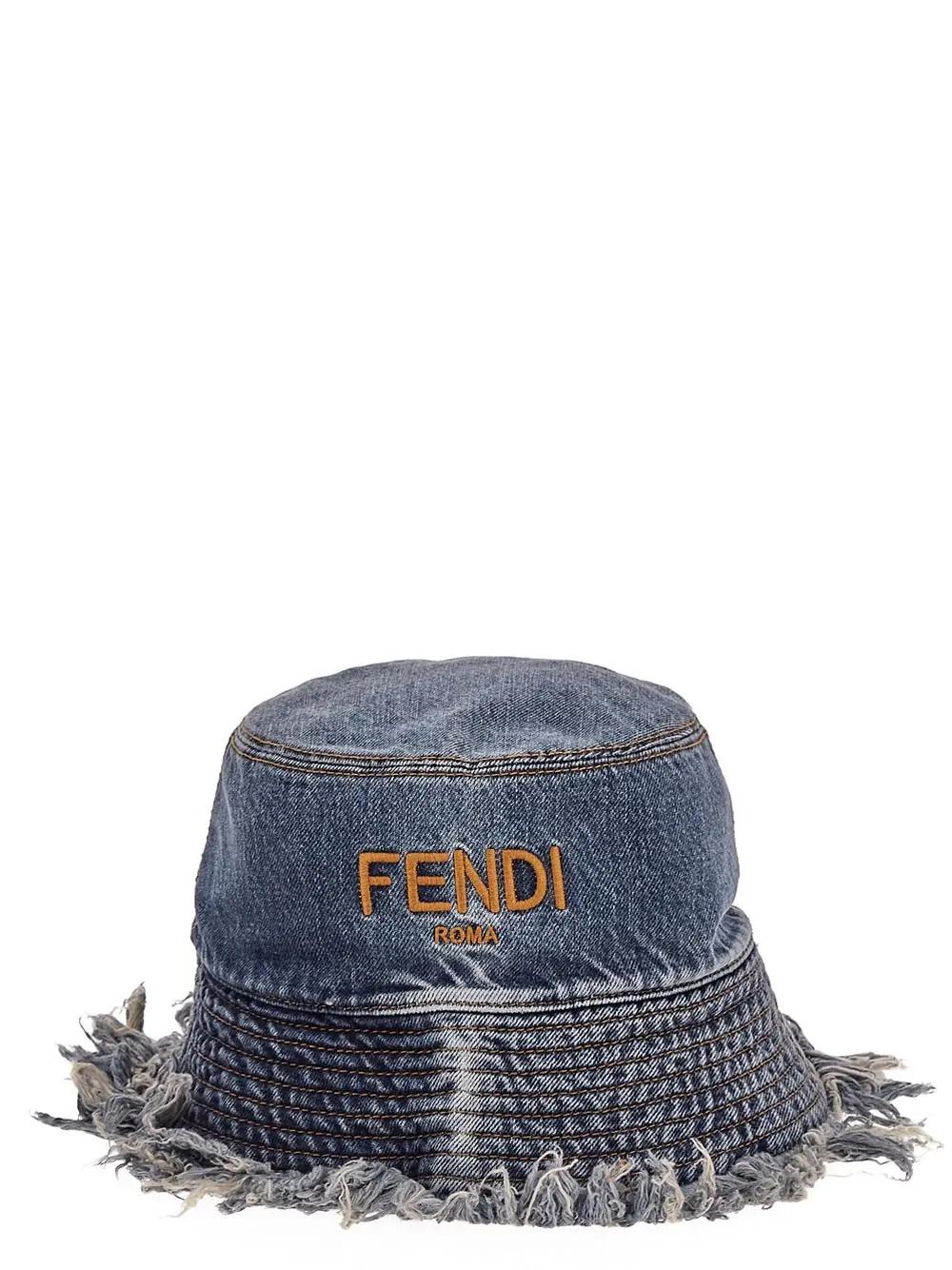 Fendi Bucket Hat In Blue