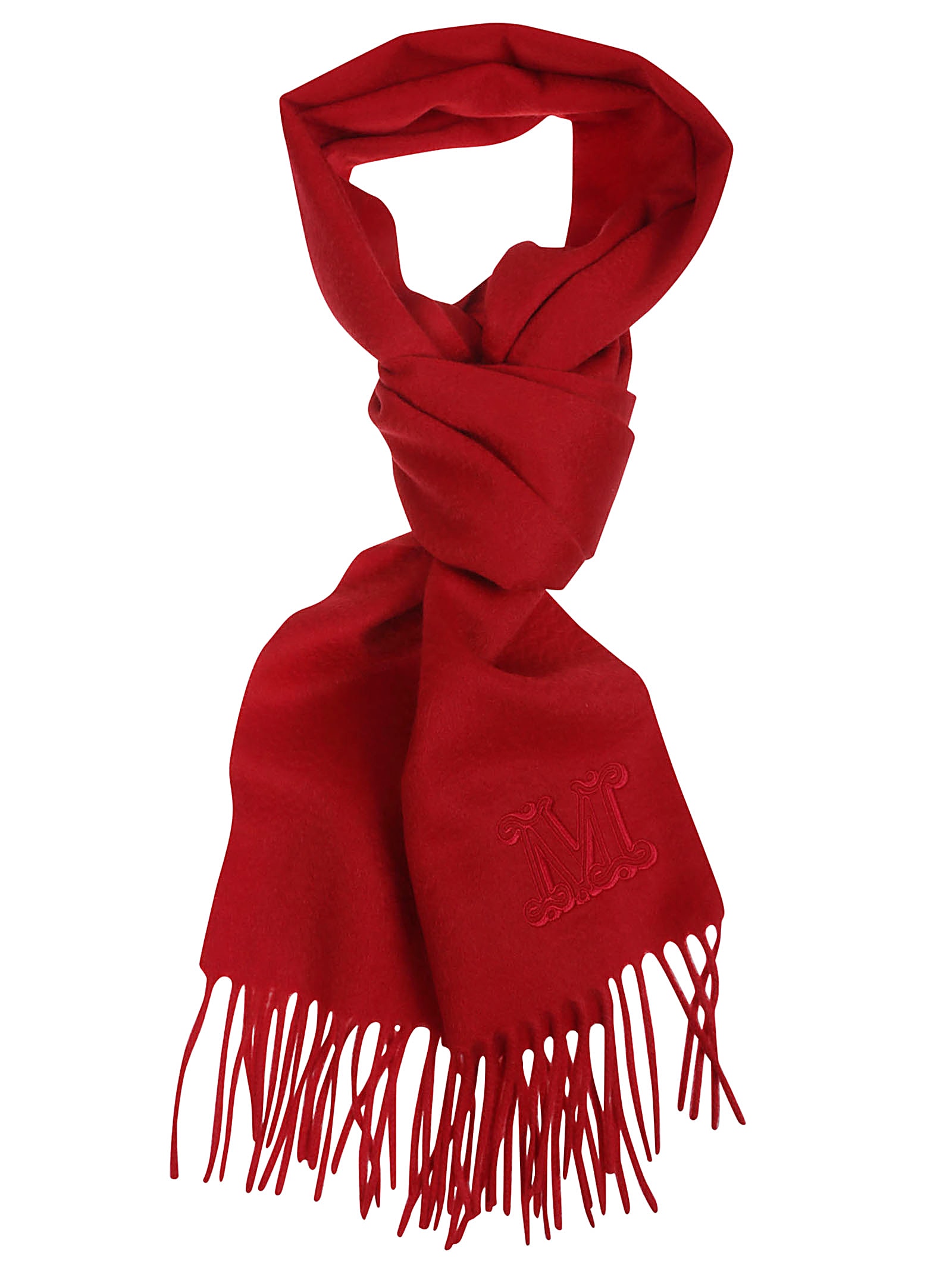 Max Mara Wsdalia Scarf In Red