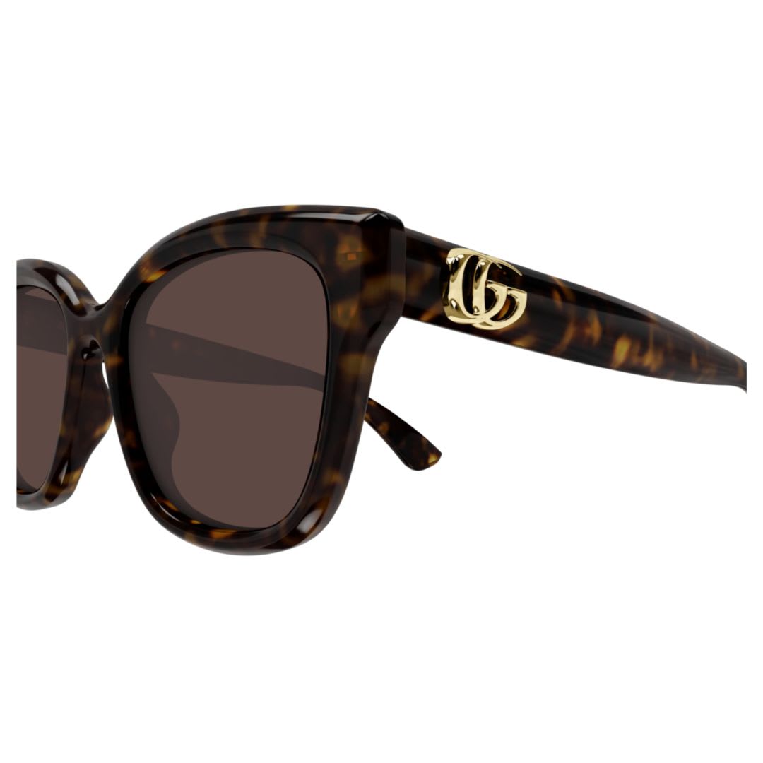 Gucci Gg1830sk002-havana-havana-brown In Brown